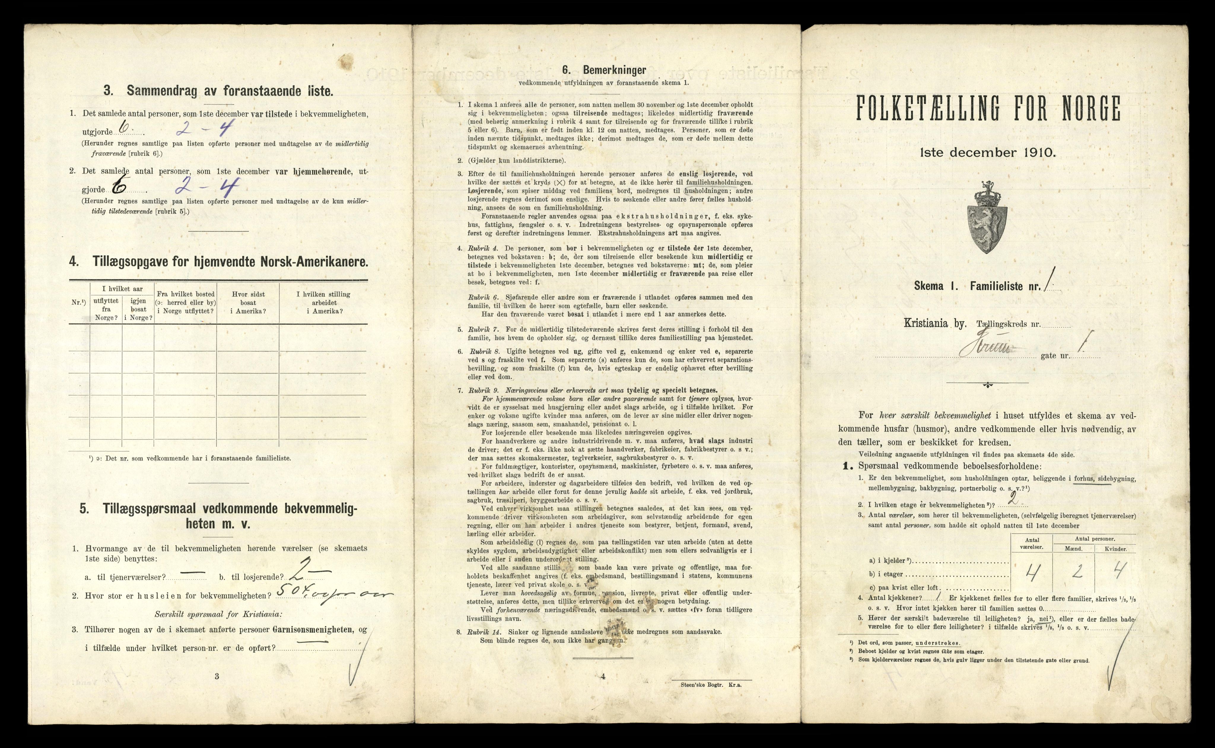 RA, 1910 census for Kristiania, 1910, p. 53373