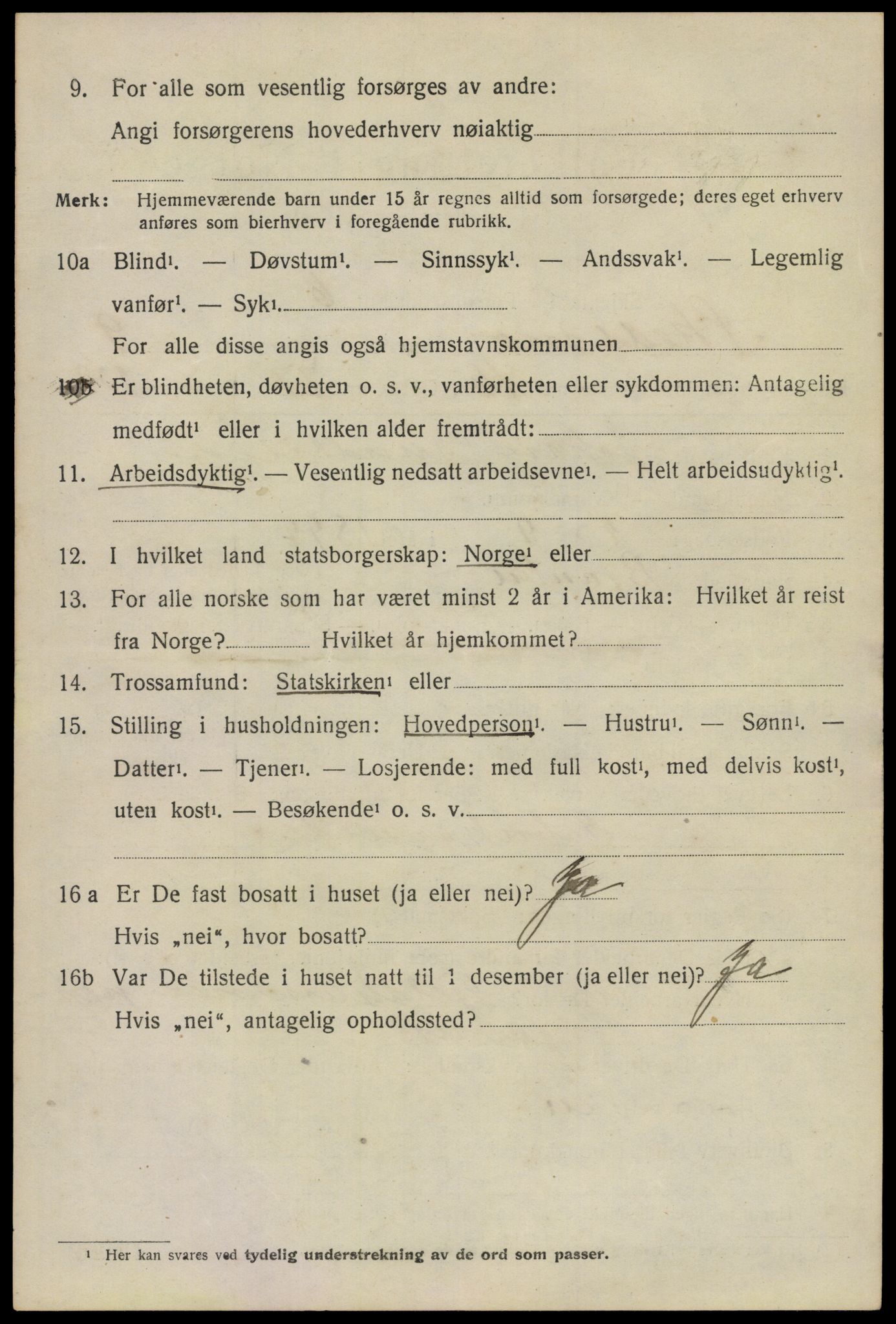 SAO, 1920 census for Skedsmo, 1920, p. 11182