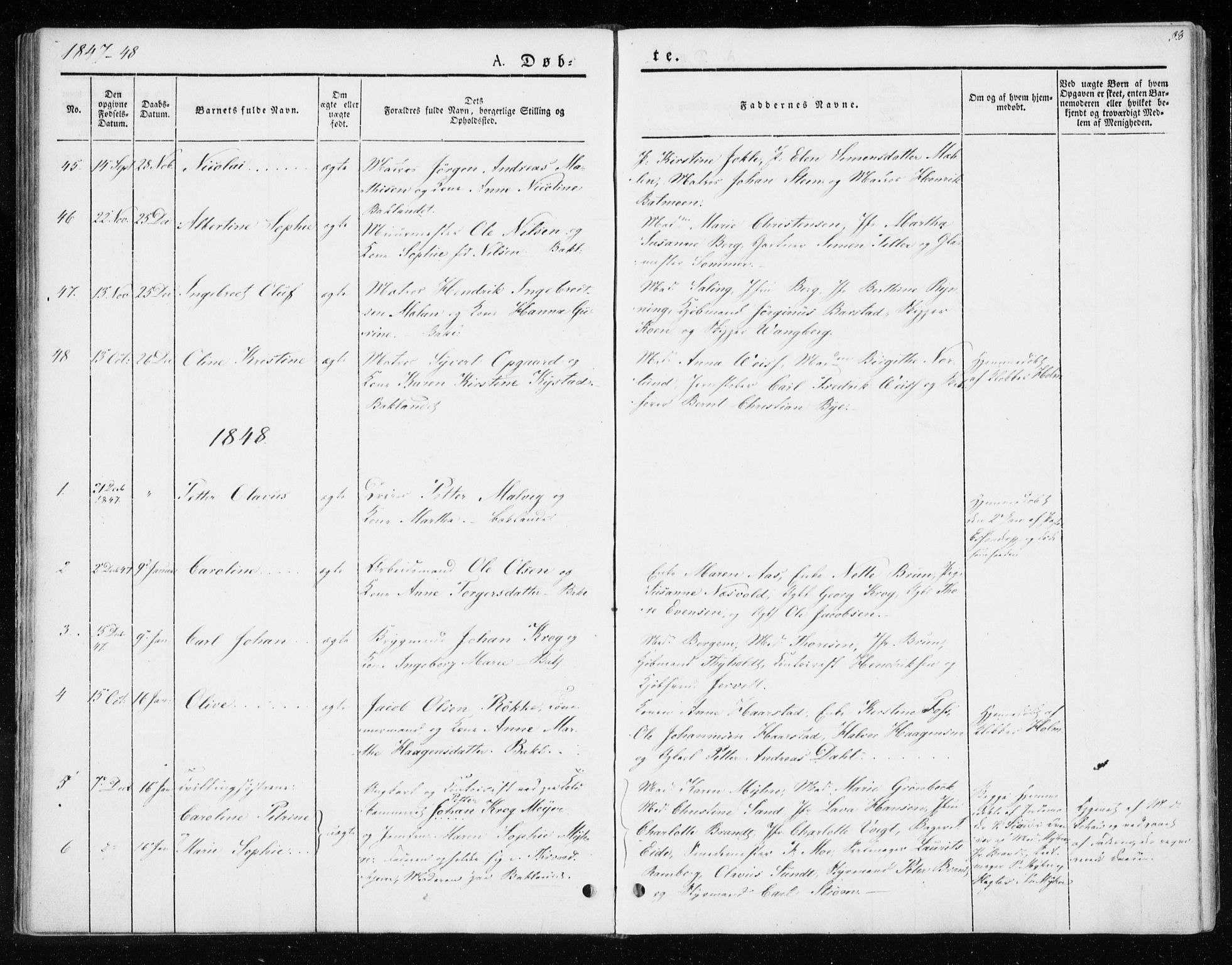 Ministerialprotokoller, klokkerbøker og fødselsregistre - Sør-Trøndelag, SAT/A-1456/604/L0183: Parish register (official) no. 604A04, 1841-1850, p. 38