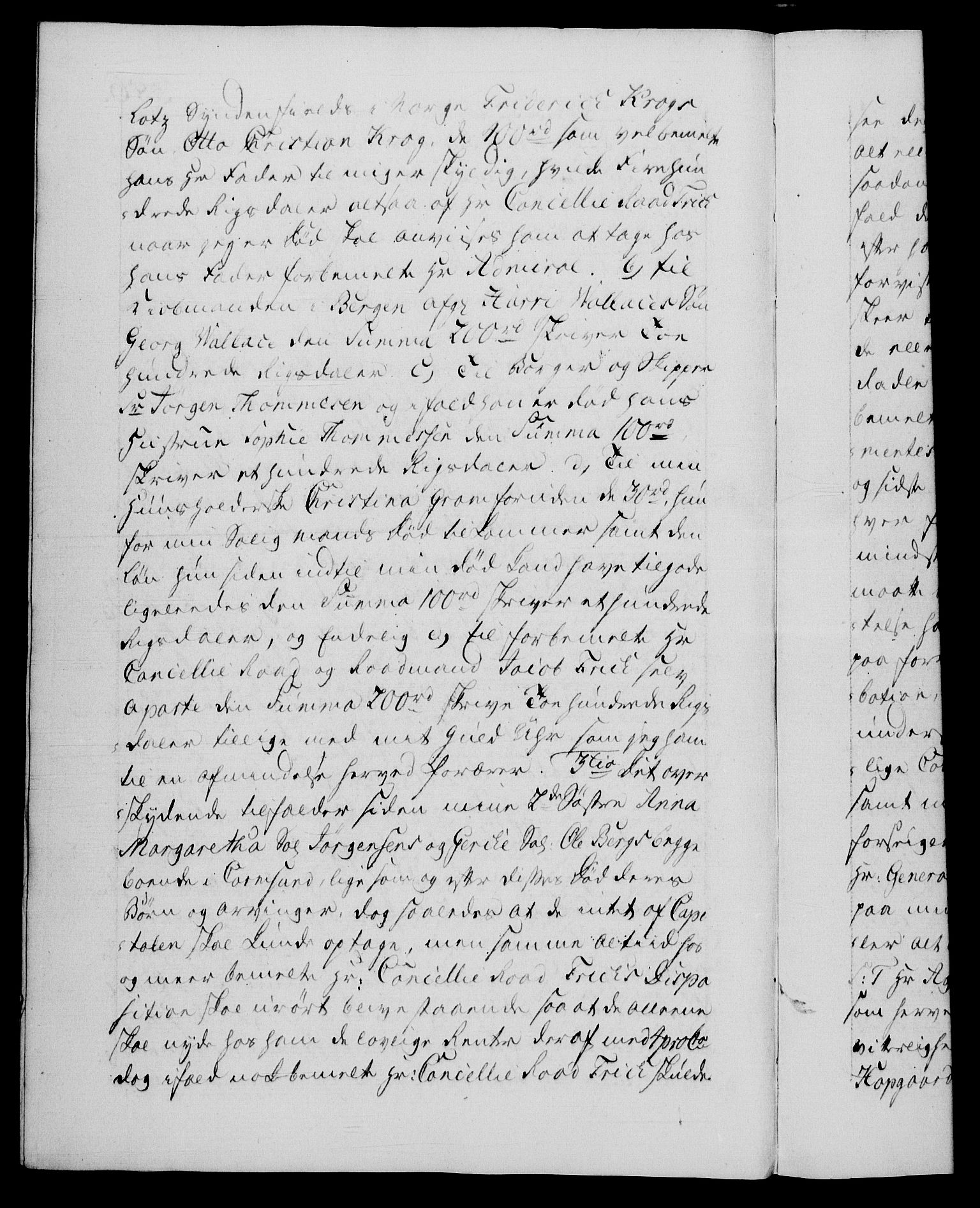 Danske Kanselli 1572-1799, AV/RA-EA-3023/F/Fc/Fca/Fcaa/L0050: Norske registre, 1784-1785, p. 386b