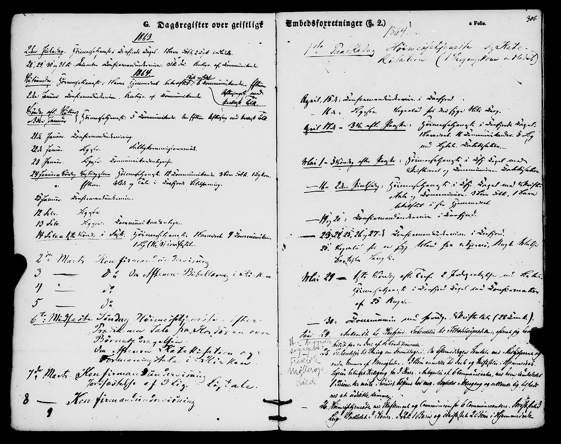 Alta sokneprestkontor, SATØ/S-1338/H/Ha/L0004.kirke: Parish register (official) no. 4, 1858-1880, p. 306