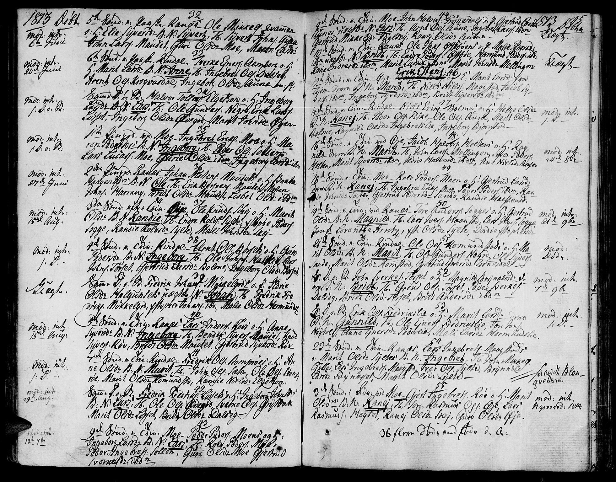 Ministerialprotokoller, klokkerbøker og fødselsregistre - Møre og Romsdal, AV/SAT-A-1454/595/L1040: Parish register (official) no. 595A02, 1797-1819, p. 95