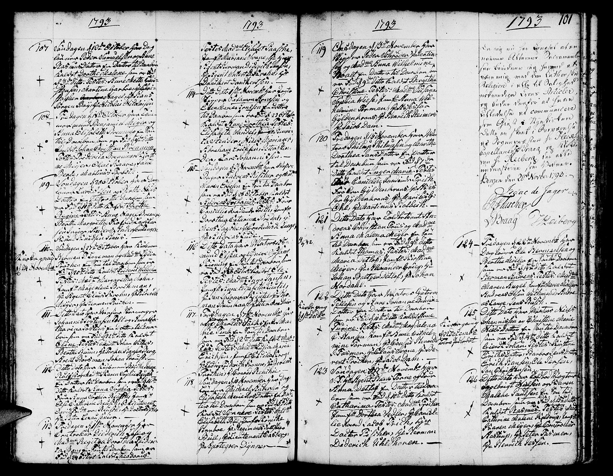 Nykirken Sokneprestembete, AV/SAB-A-77101/H/Haa/L0005: Parish register (official) no. A 5, 1775-1808, p. 101