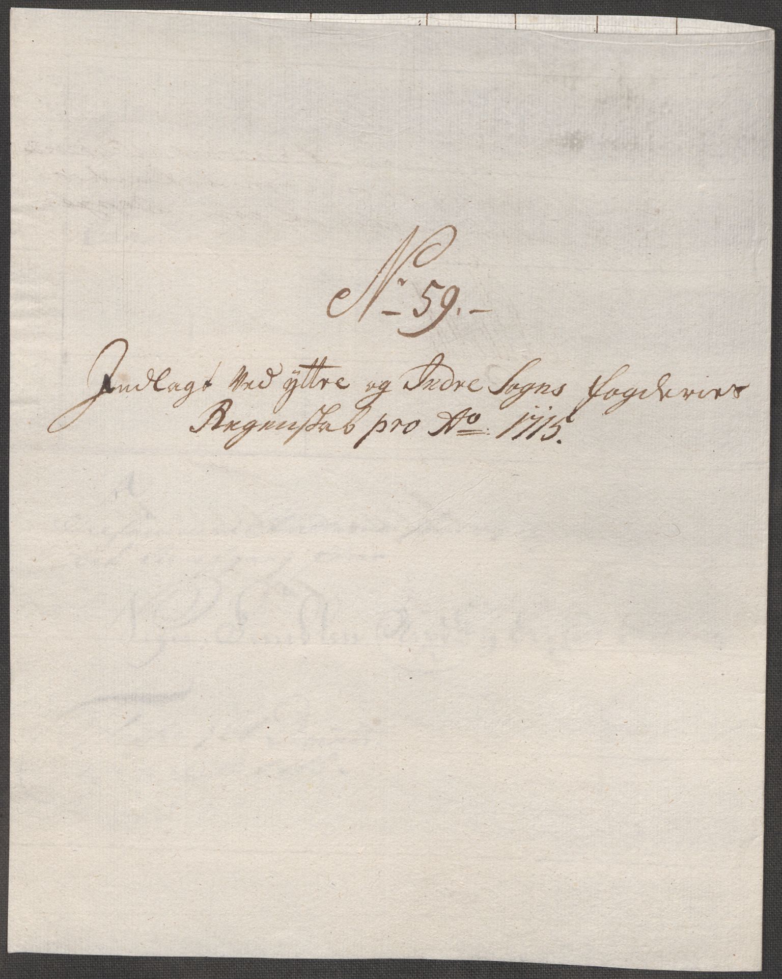 Rentekammeret inntil 1814, Reviderte regnskaper, Fogderegnskap, AV/RA-EA-4092/R52/L3320: Fogderegnskap Sogn, 1715-1716, p. 279