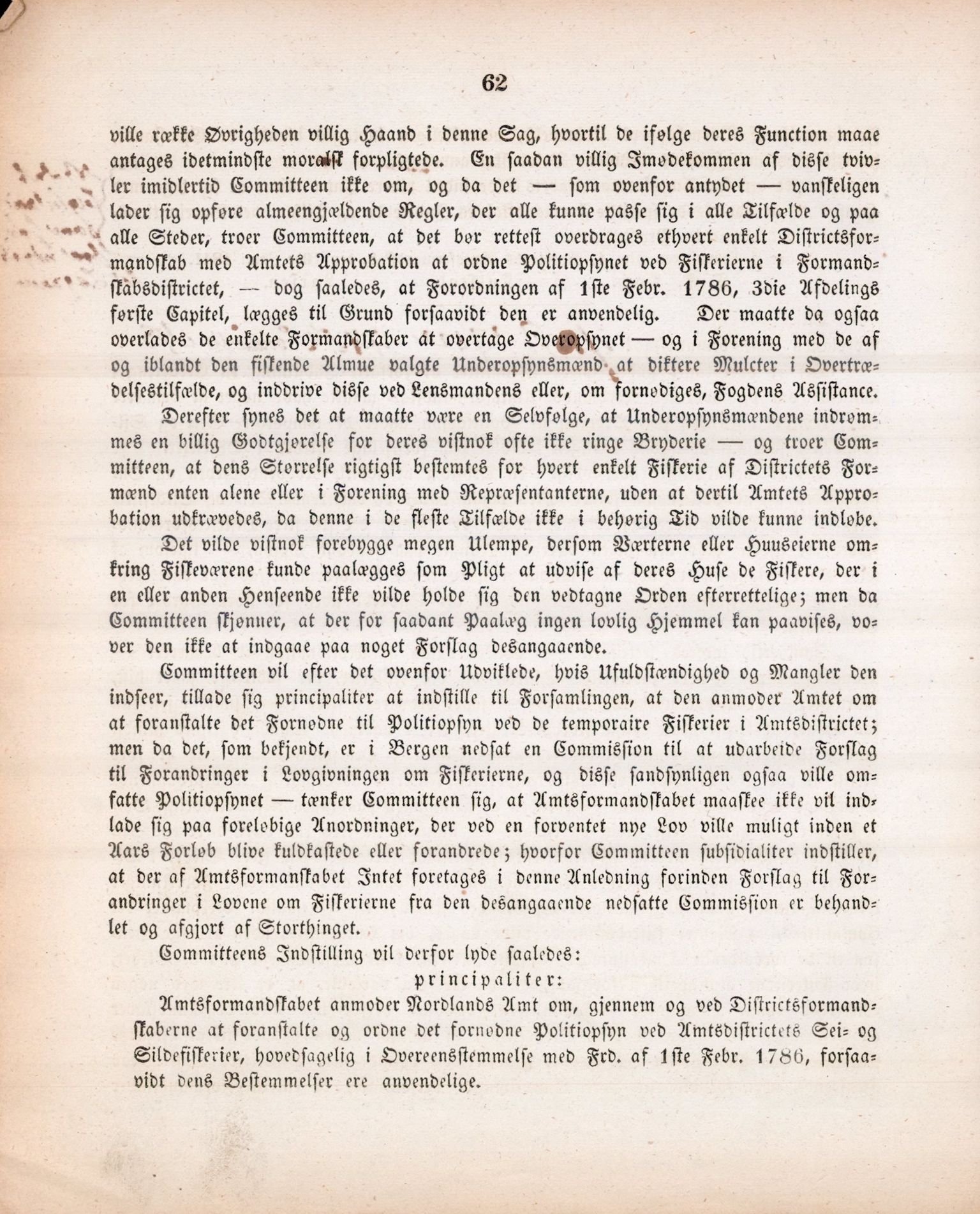 Nordland Fylkeskommune. Fylkestinget, AIN/NFK-17/176/A/Ac/L0002: Fylkestingsforhandlinger 1839-1848, 1839-1848