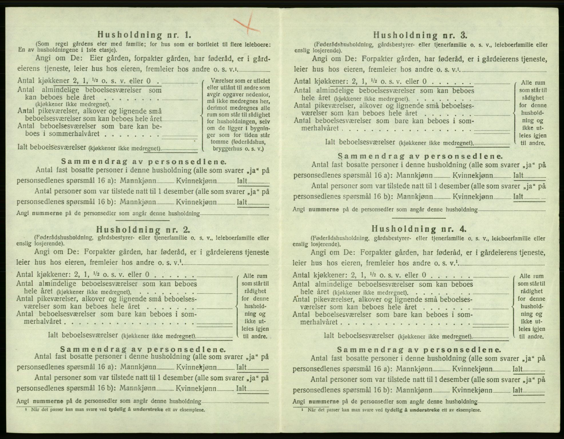 SAB, 1920 census for Laksevåg, 1920, p. 2007