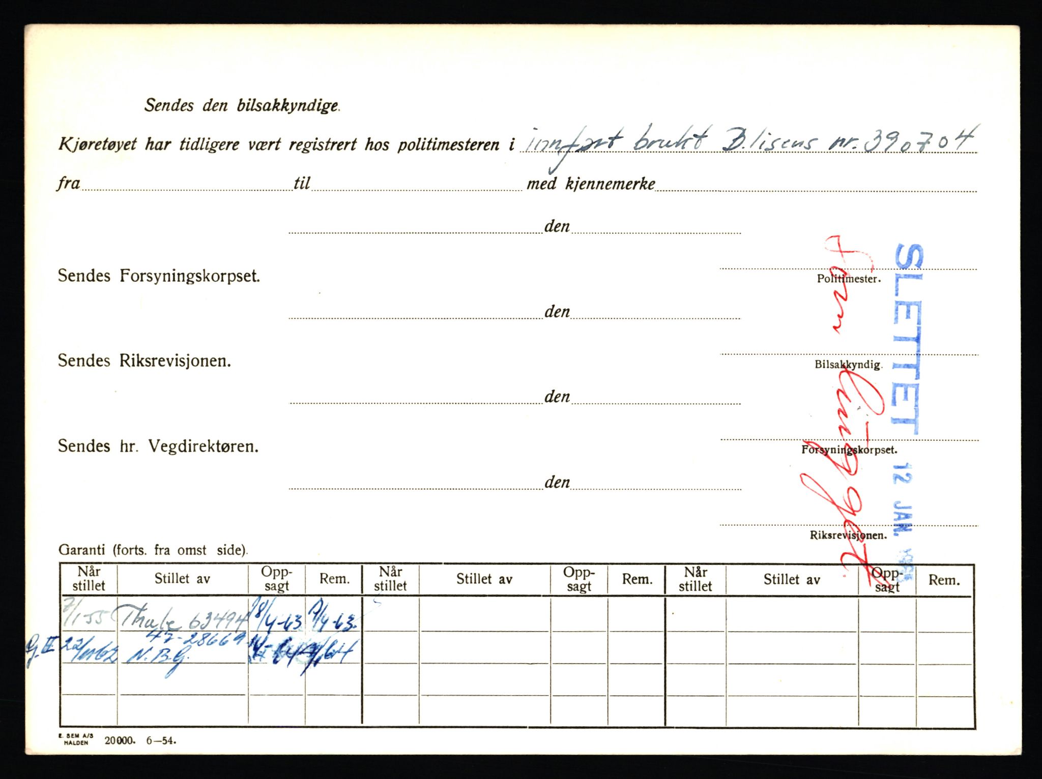 Stavanger trafikkstasjon, SAST/A-101942/0/F/L0046: L-27800 - L-28399, 1930-1971, p. 1963