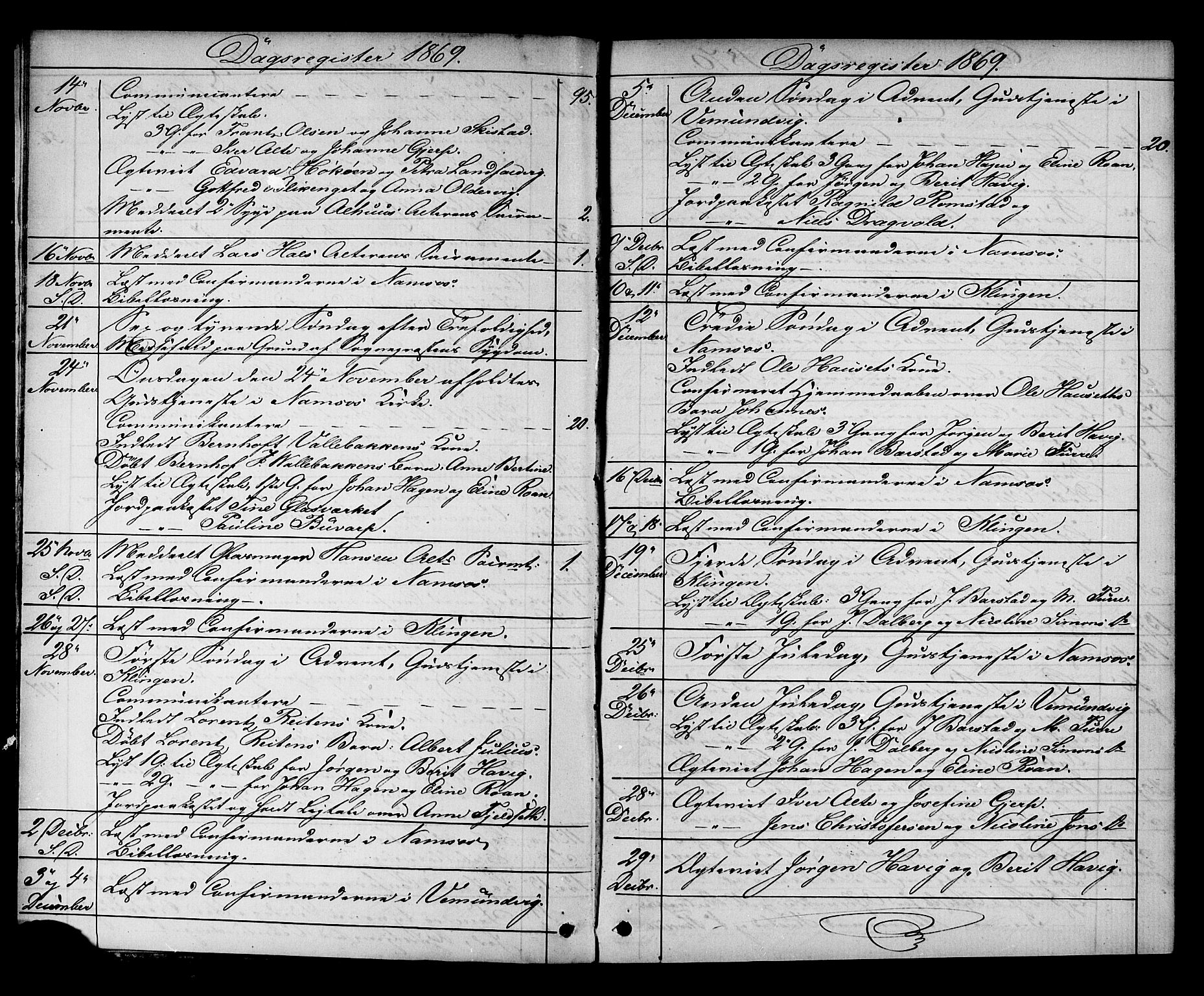 Ministerialprotokoller, klokkerbøker og fødselsregistre - Nord-Trøndelag, AV/SAT-A-1458/768/L0571: Parish register (official) no. 768A06, 1869-1888