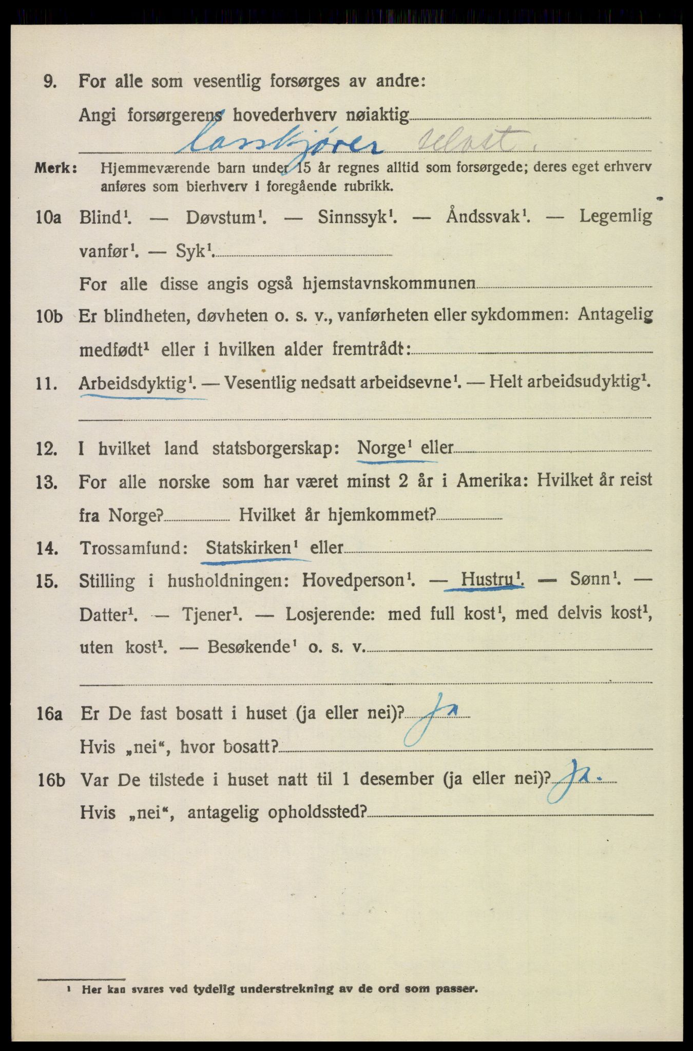 SAH, 1920 census for Elverum, 1920, p. 19355