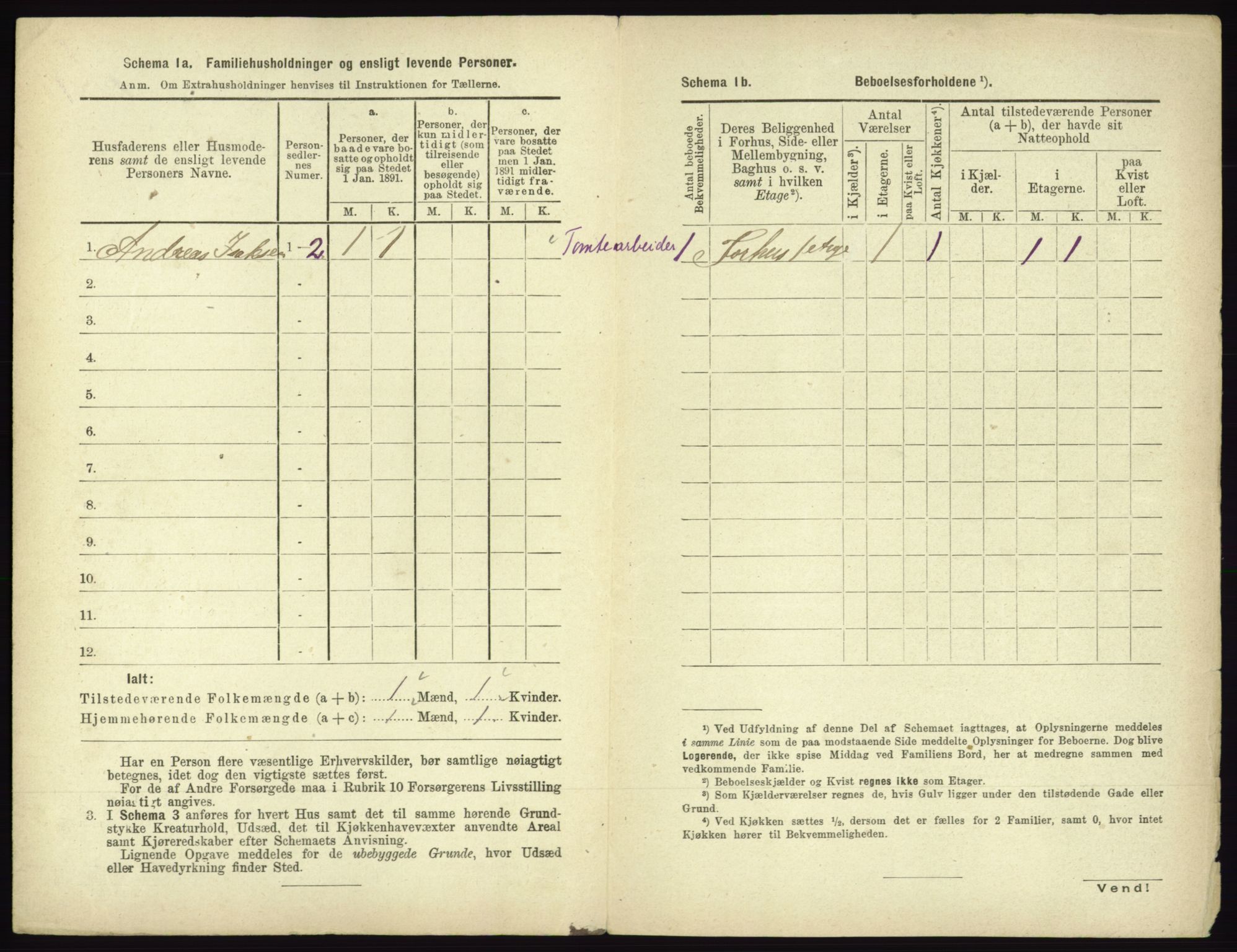 RA, 1891 census for 0602 Drammen, 1891, p. 1396