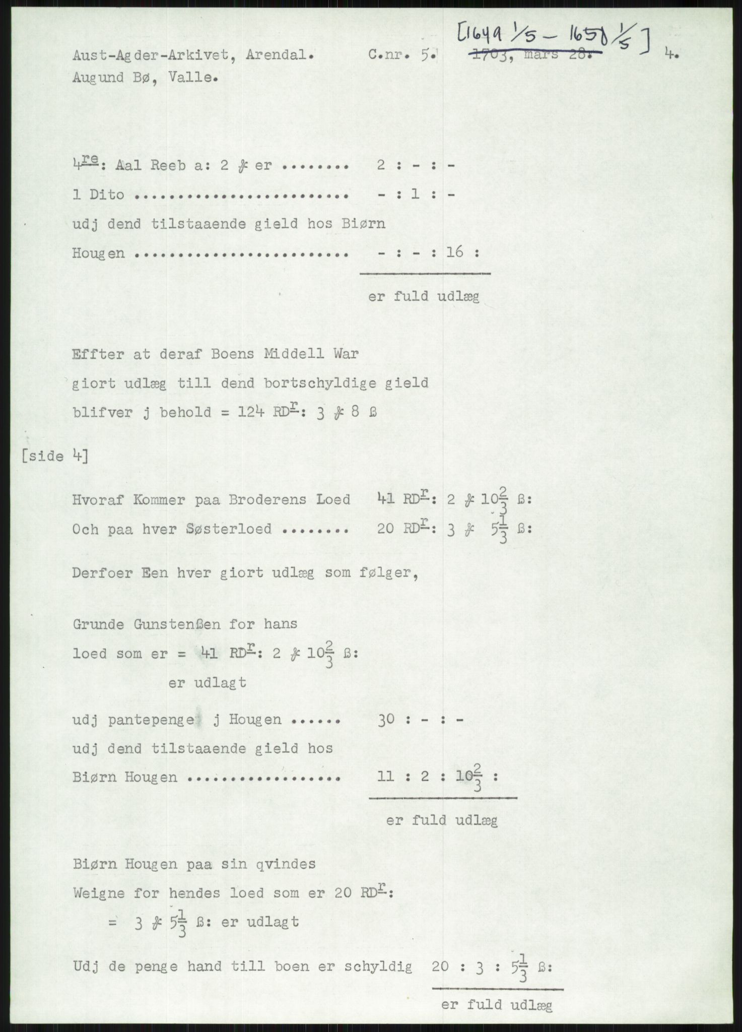 Samlinger til kildeutgivelse, Diplomavskriftsamlingen, AV/RA-EA-4053/H/Ha, p. 1293