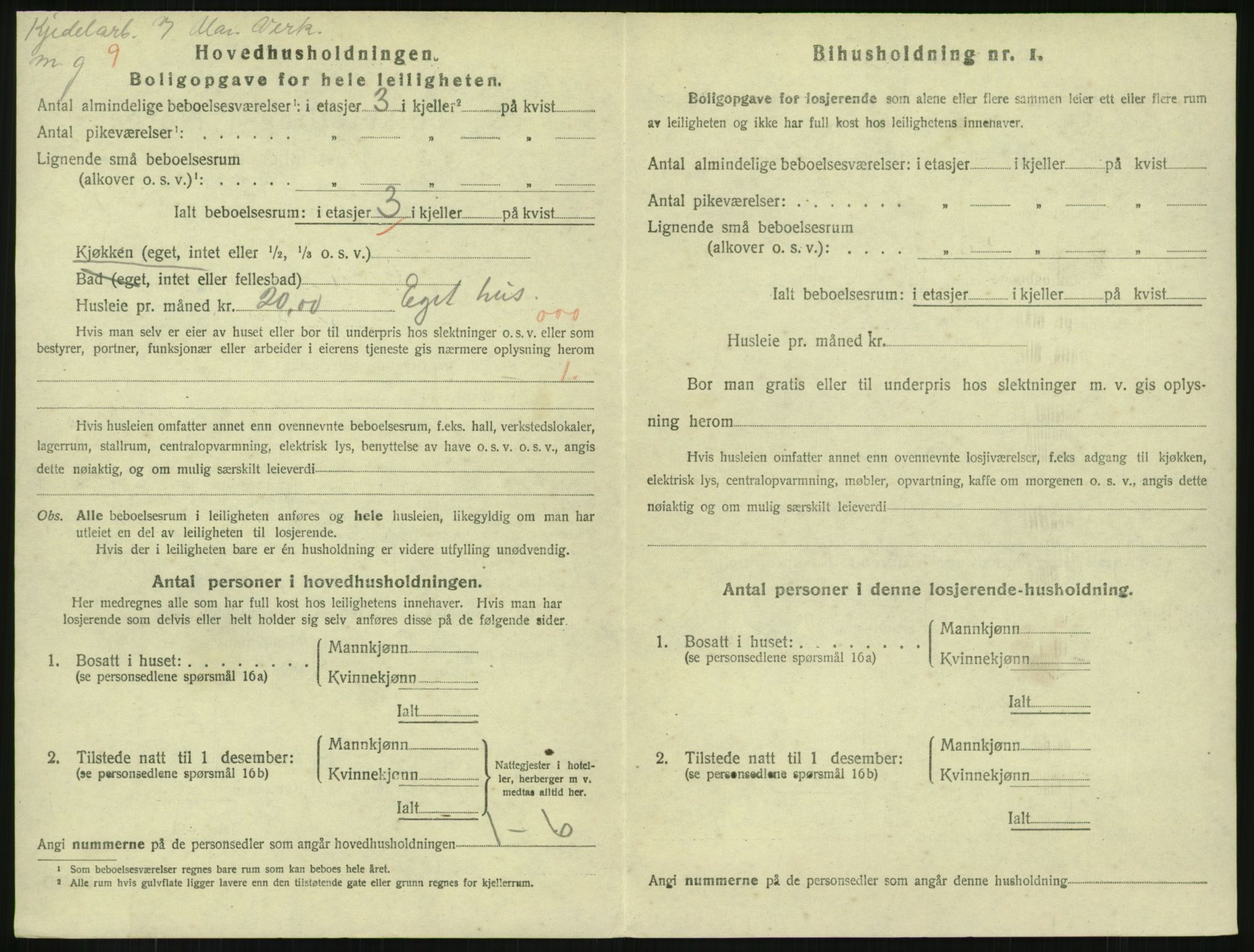 SAKO, 1920 census for Horten, 1920, p. 5724