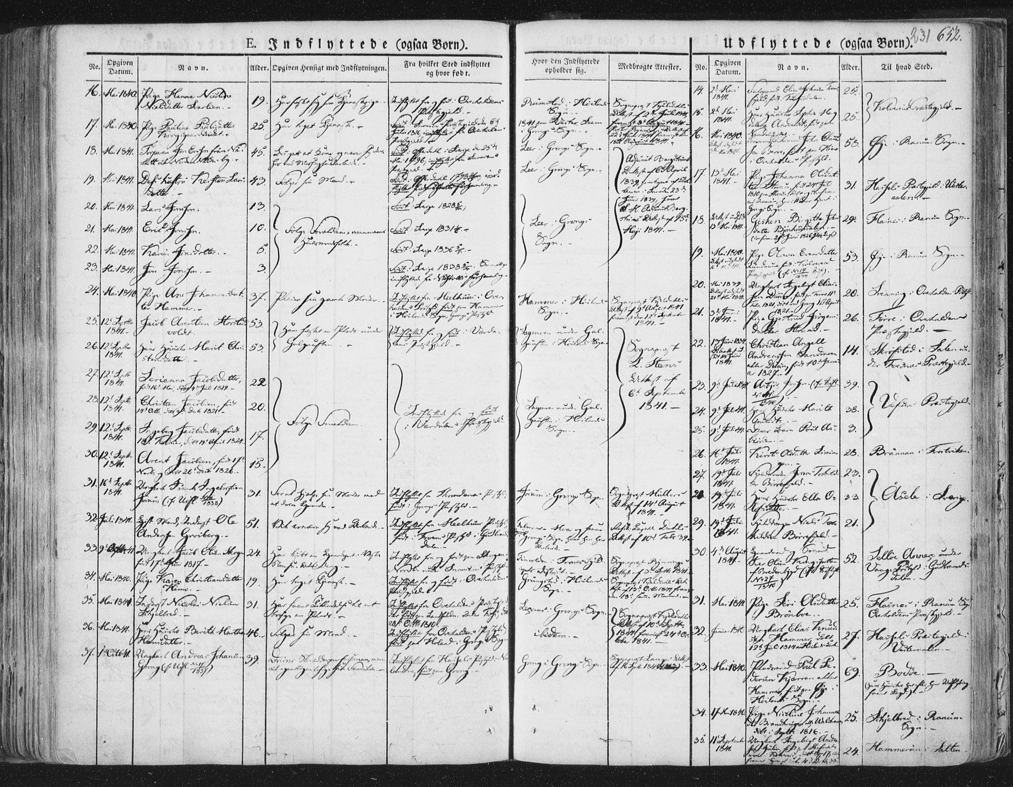 Ministerialprotokoller, klokkerbøker og fødselsregistre - Nord-Trøndelag, SAT/A-1458/758/L0513: Parish register (official) no. 758A02 /1, 1839-1868, p. 231
