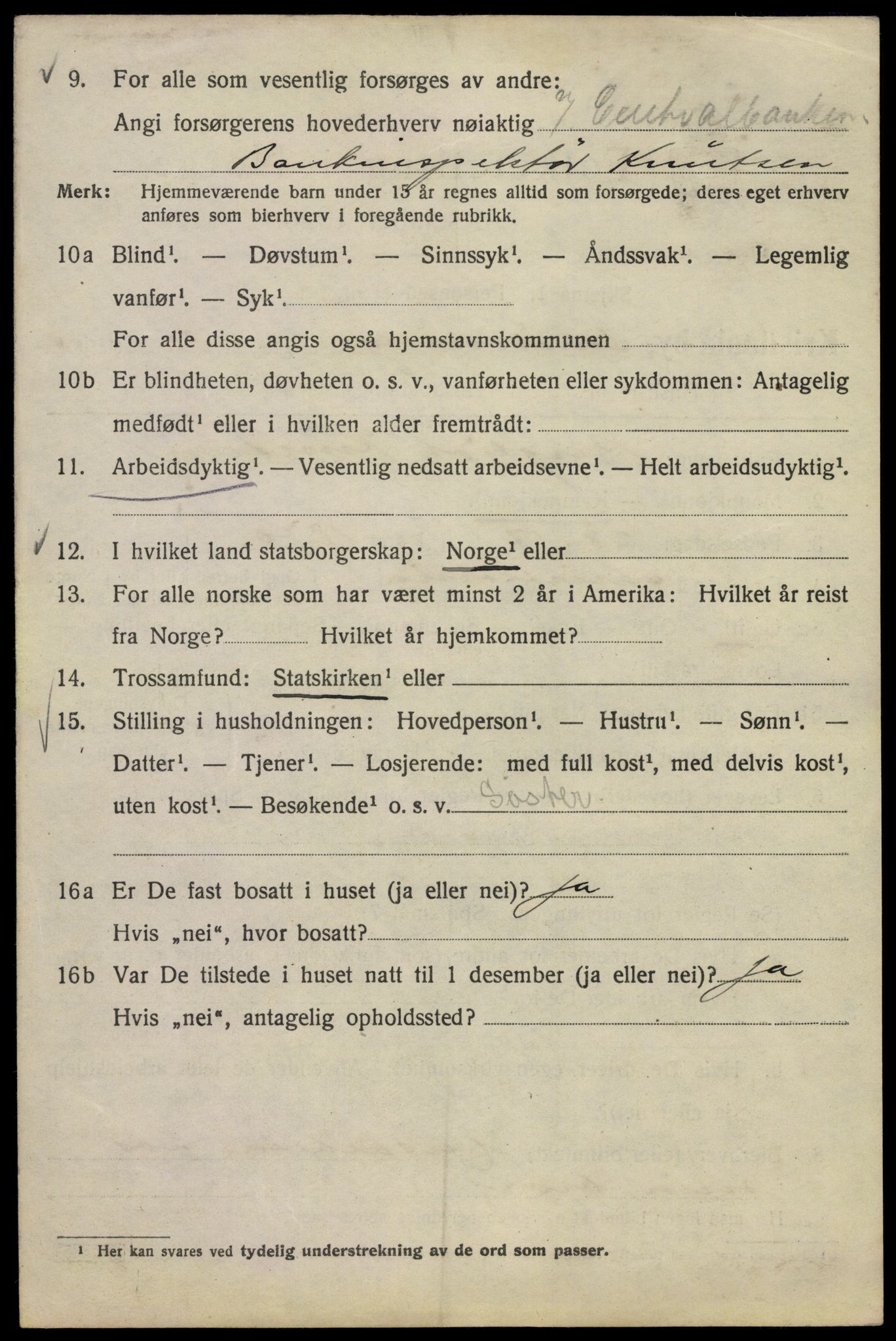 SAO, 1920 census for Kristiania, 1920, p. 504738