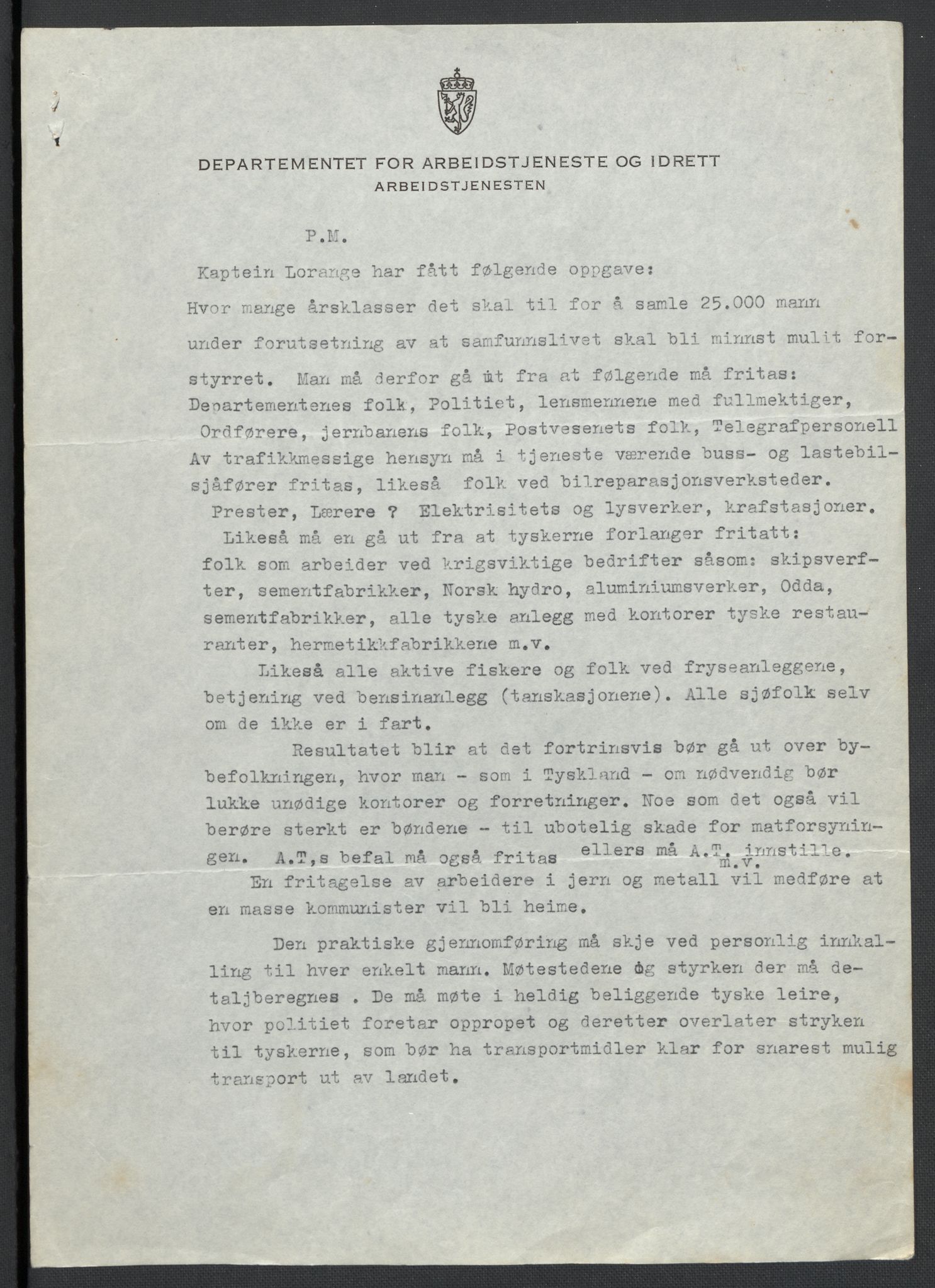 Landssvikarkivet, Oslo politikammer, AV/RA-S-3138-01/D/Da/L0003: Dnr. 29, 1945, p. 1349