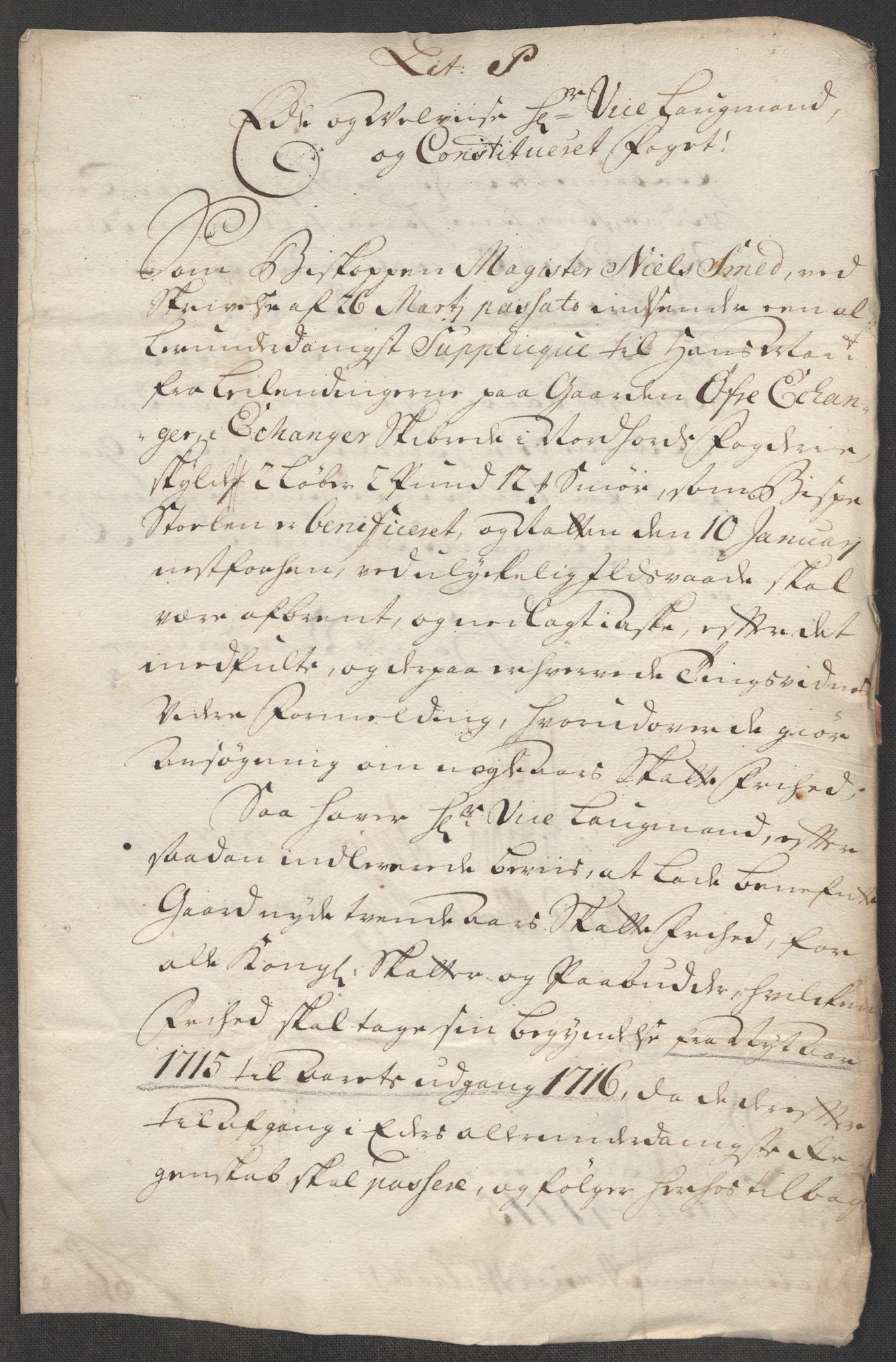 Rentekammeret inntil 1814, Reviderte regnskaper, Fogderegnskap, AV/RA-EA-4092/R51/L3198: Fogderegnskap Nordhordland og Voss, 1715, p. 293