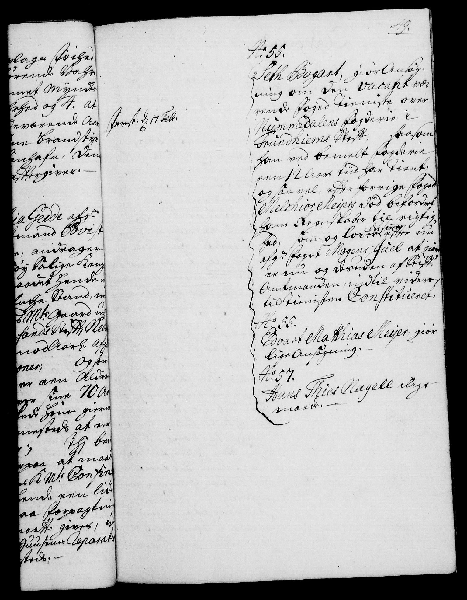 Rentekammeret, Kammerkanselliet, RA/EA-3111/G/Gh/Gha/L0013: Norsk ekstraktmemorialprotokoll (merket RK 53.58), 1731, p. 49