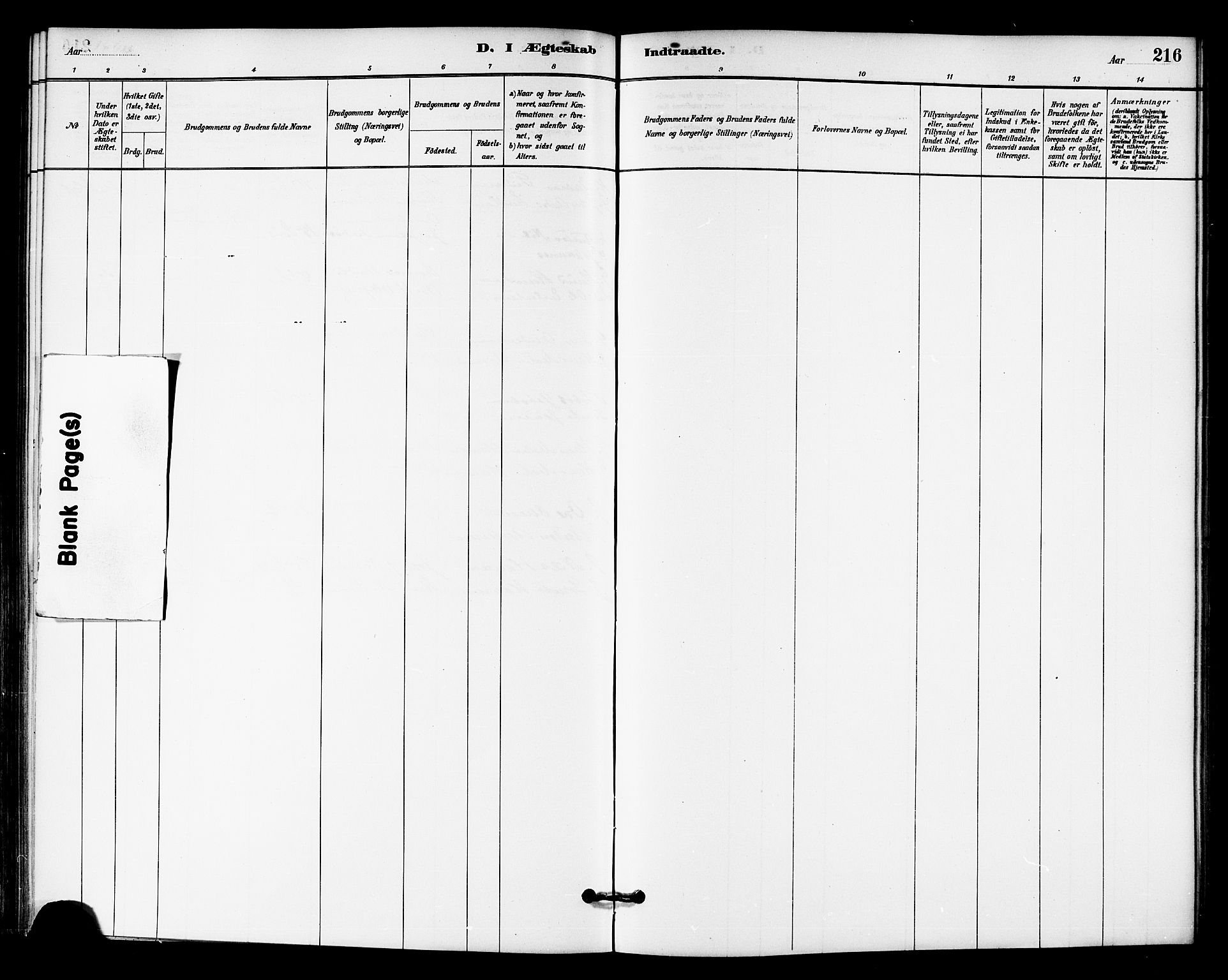 Ministerialprotokoller, klokkerbøker og fødselsregistre - Sør-Trøndelag, AV/SAT-A-1456/655/L0680: Parish register (official) no. 655A09, 1880-1894, p. 216