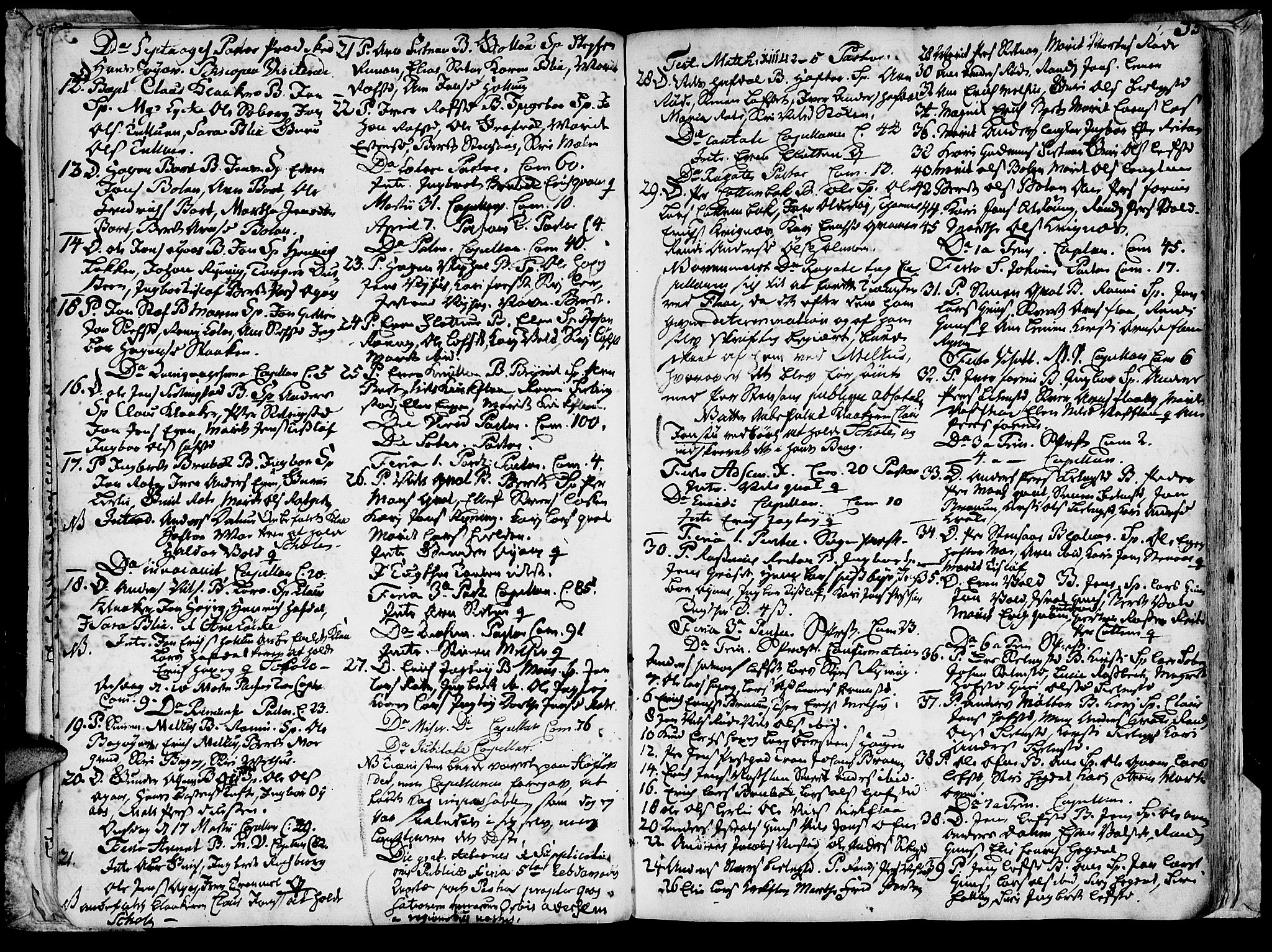 Ministerialprotokoller, klokkerbøker og fødselsregistre - Sør-Trøndelag, SAT/A-1456/691/L1057: Parish register (official) no. 691A01 /1, 1740-1767, p. 33