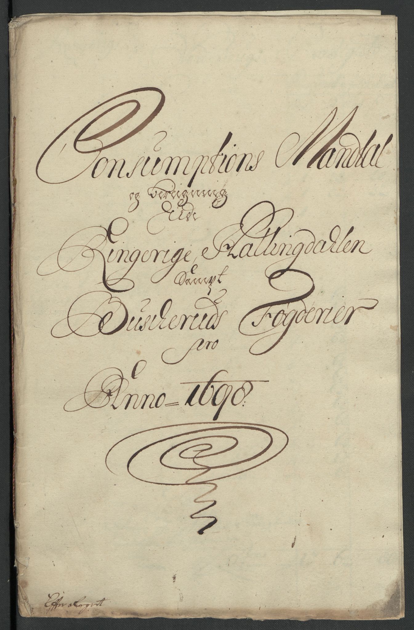 Rentekammeret inntil 1814, Reviderte regnskaper, Fogderegnskap, RA/EA-4092/R22/L1455: Fogderegnskap Ringerike, Hallingdal og Buskerud, 1698, p. 242