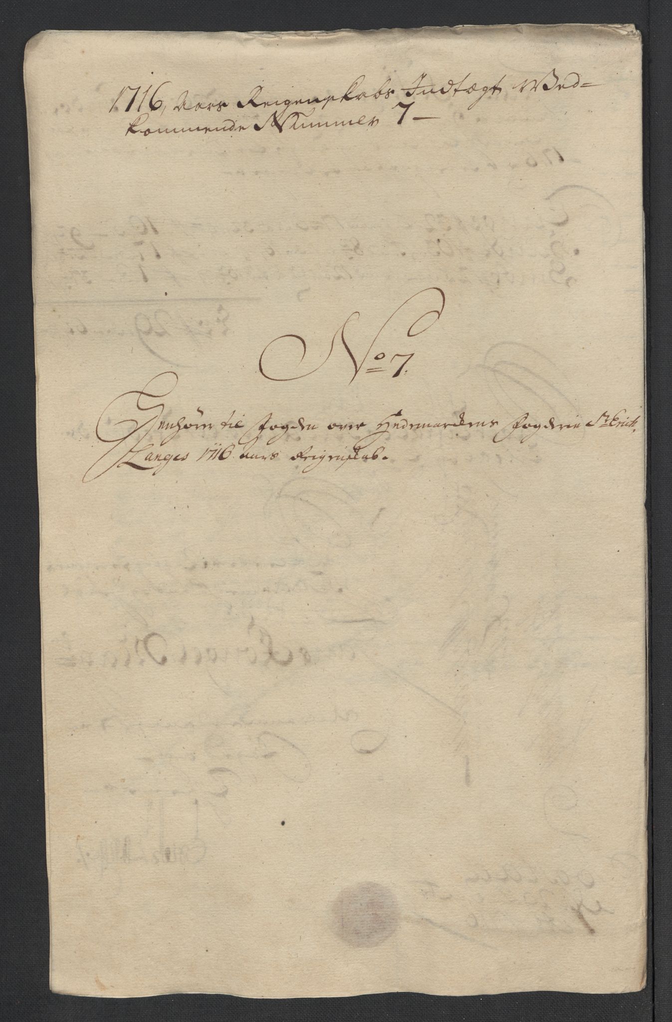 Rentekammeret inntil 1814, Reviderte regnskaper, Fogderegnskap, AV/RA-EA-4092/R16/L1055: Fogderegnskap Hedmark, 1716, p. 200