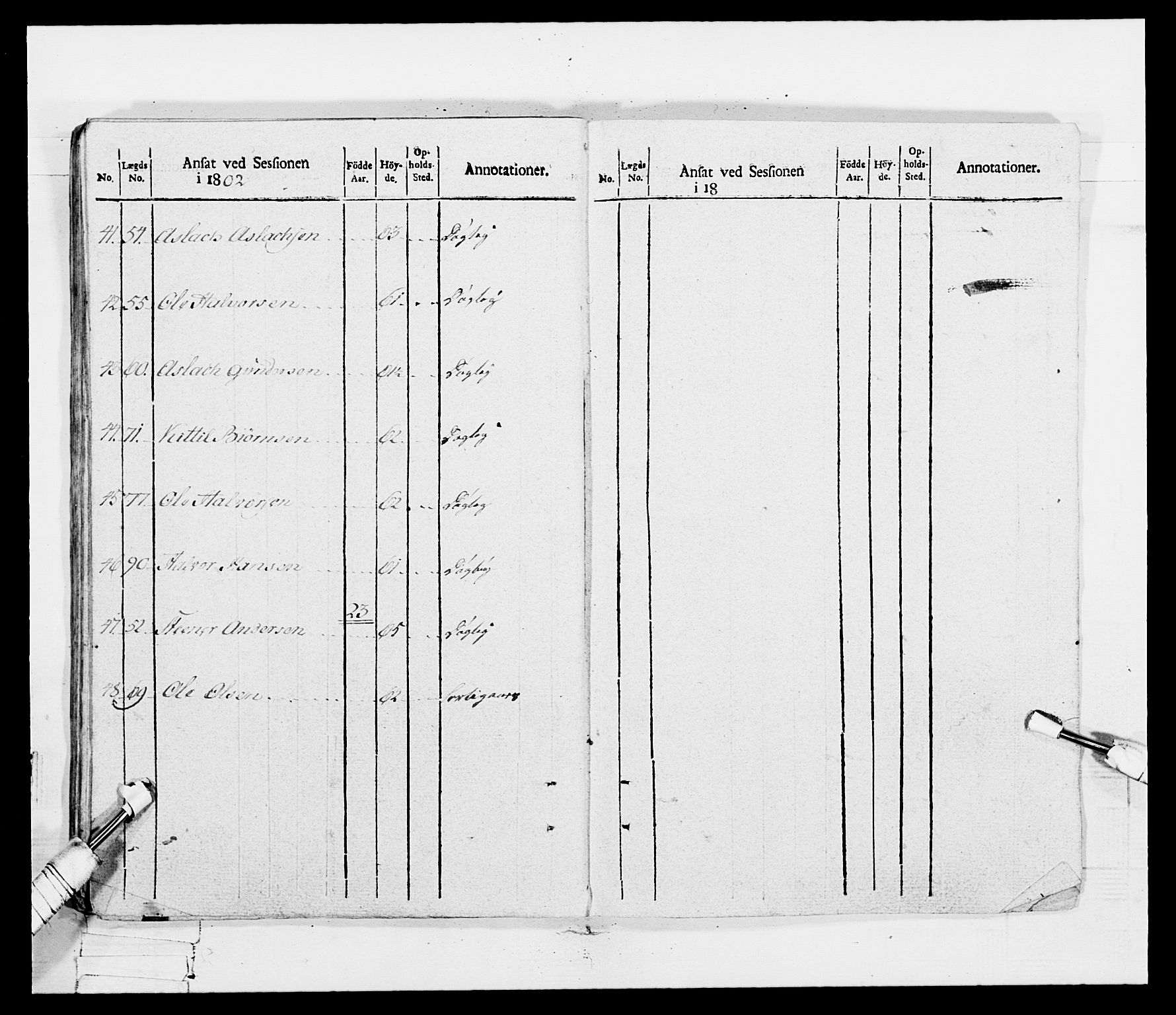 Generalitets- og kommissariatskollegiet, Det kongelige norske kommissariatskollegium, AV/RA-EA-5420/E/Eh/L0115: Telemarkske nasjonale infanteriregiment, 1802-1805, p. 378