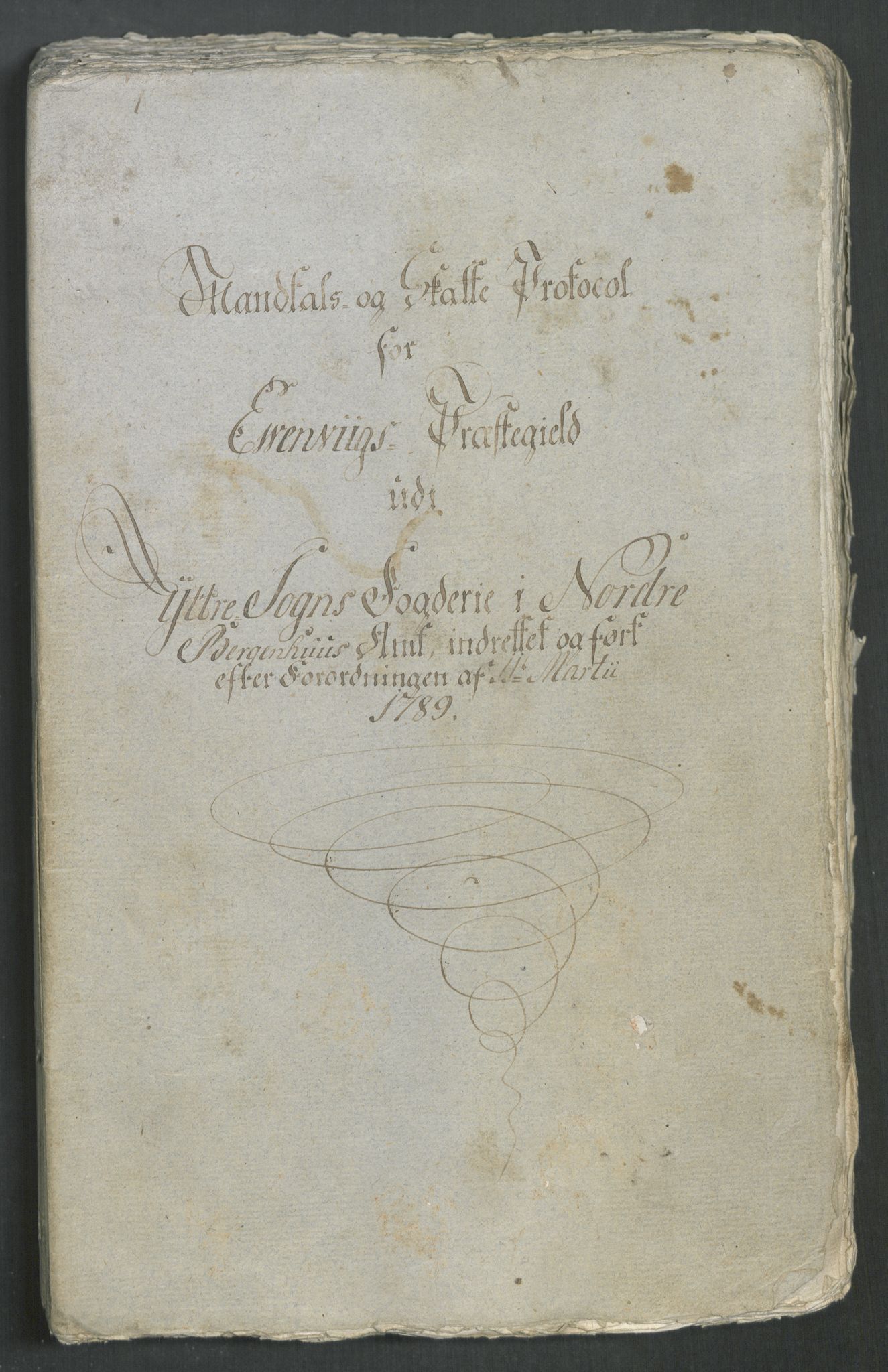 Rentekammeret inntil 1814, Reviderte regnskaper, Mindre regnskaper, AV/RA-EA-4068/Rf/Rfe/L0057: Ytre og Indre Sogn fogderi, 1789, p. 130