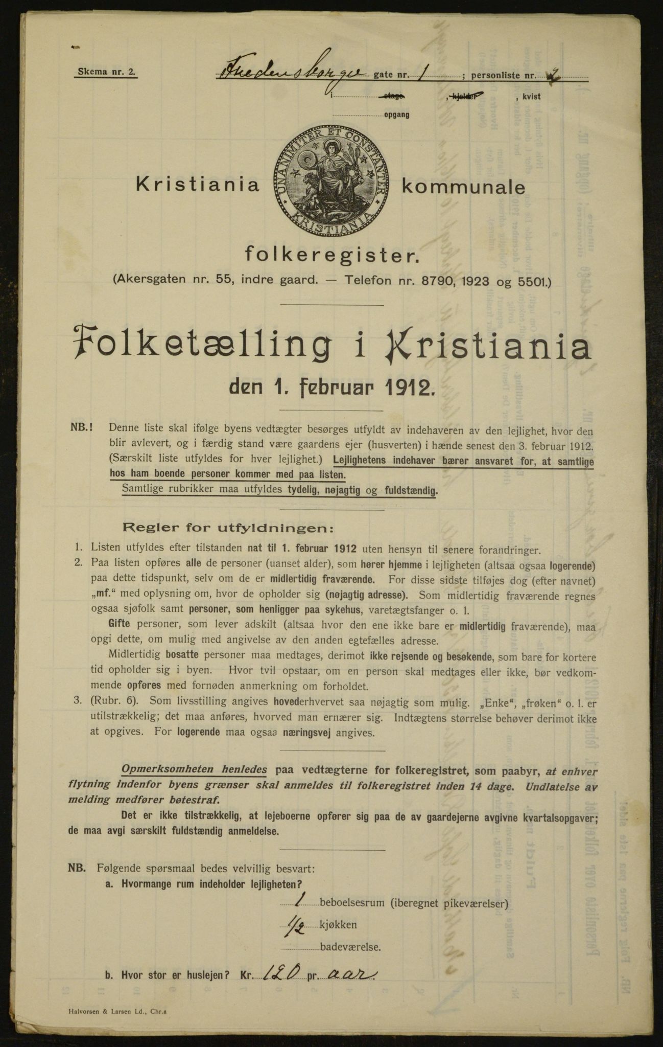 OBA, Municipal Census 1912 for Kristiania, 1912, p. 25524