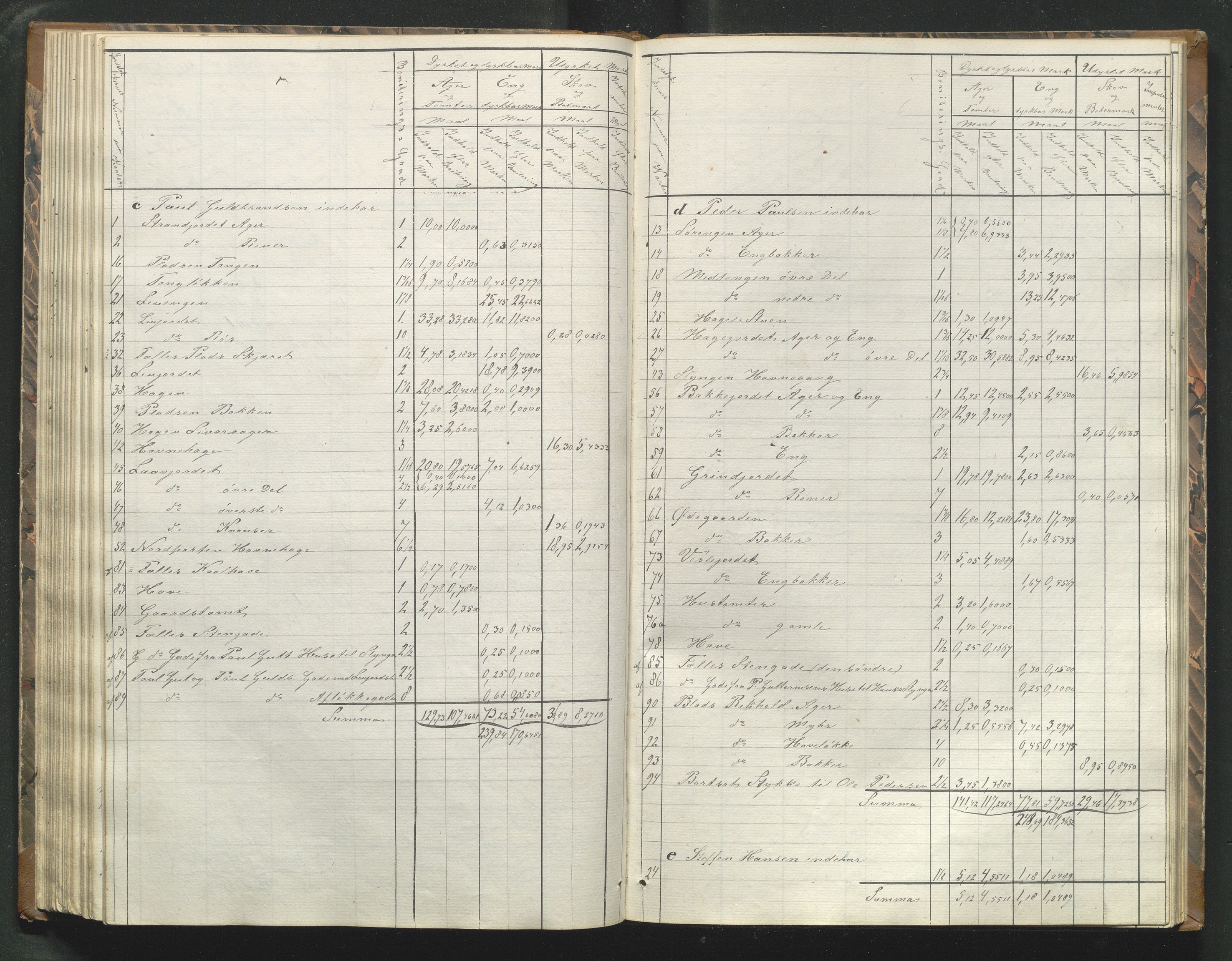 Utskiftningsformannen i Oppland fylke, AV/SAH-JORDSKIFTEO-001/H/Hh/Hhg/L0001: Forhandlingsprotokoll - Hadeland og Gudbrandsdalen, 1865-1867