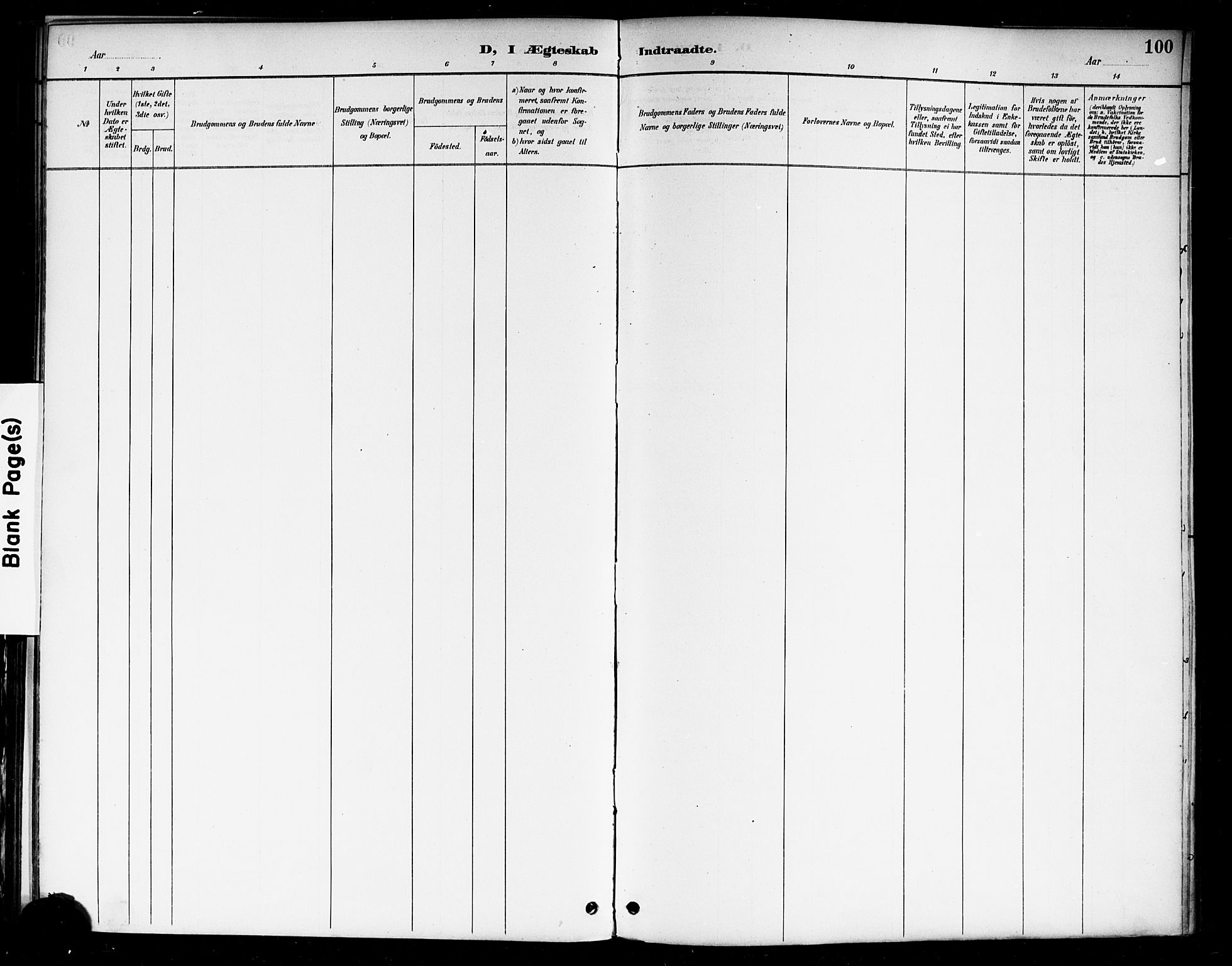 Berg prestekontor Kirkebøker, AV/SAO-A-10902/F/Fa/L0007: Parish register (official) no. I 7, 1888-1902, p. 100