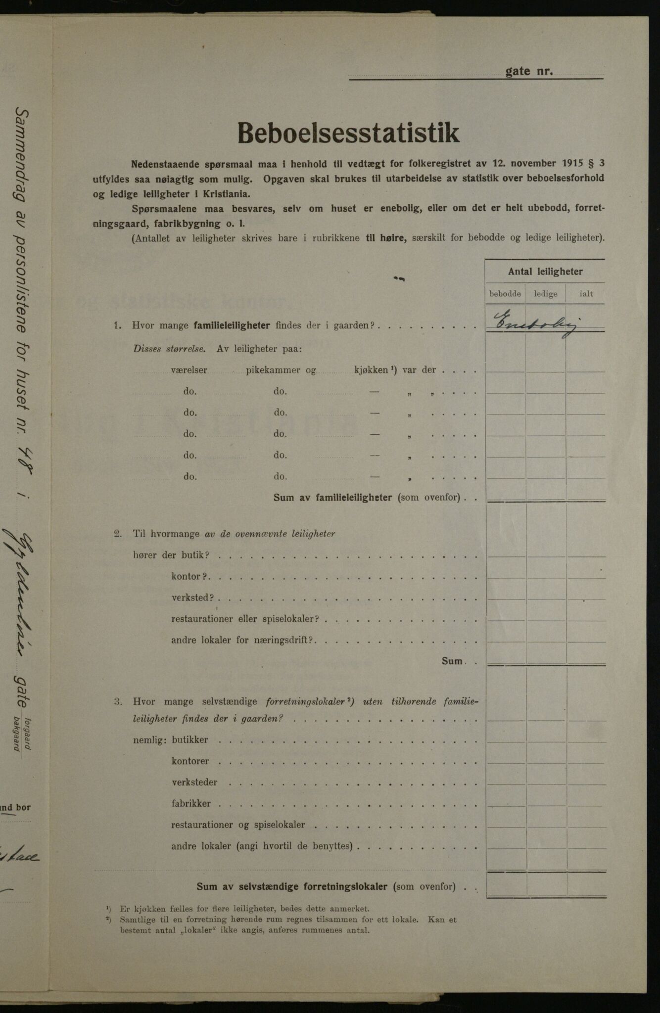 OBA, Municipal Census 1923 for Kristiania, 1923, p. 36572