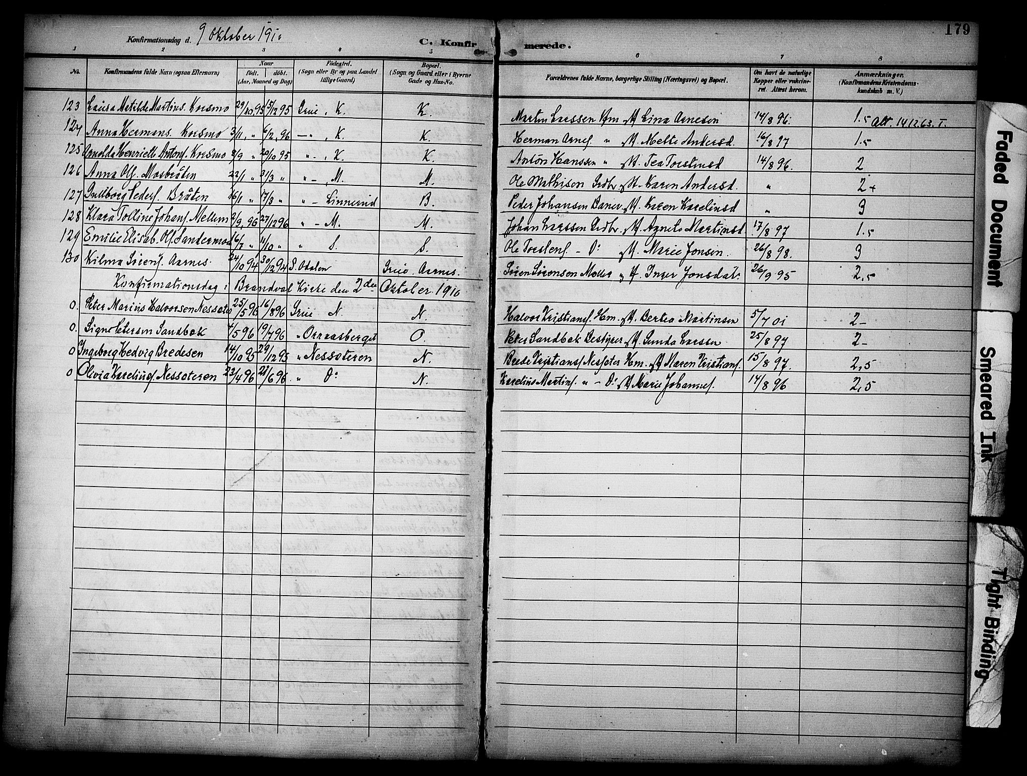 Grue prestekontor, AV/SAH-PREST-036/H/Ha/Haa/L0013: Parish register (official) no. 13, 1898-1910, p. 179