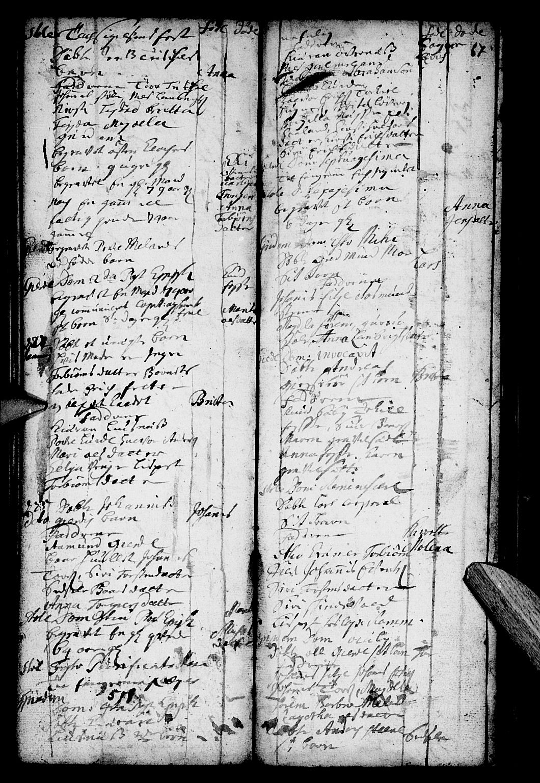 Etne sokneprestembete, AV/SAB-A-75001/H/Haa: Parish register (official) no. A 1, 1715-1741, p. 67