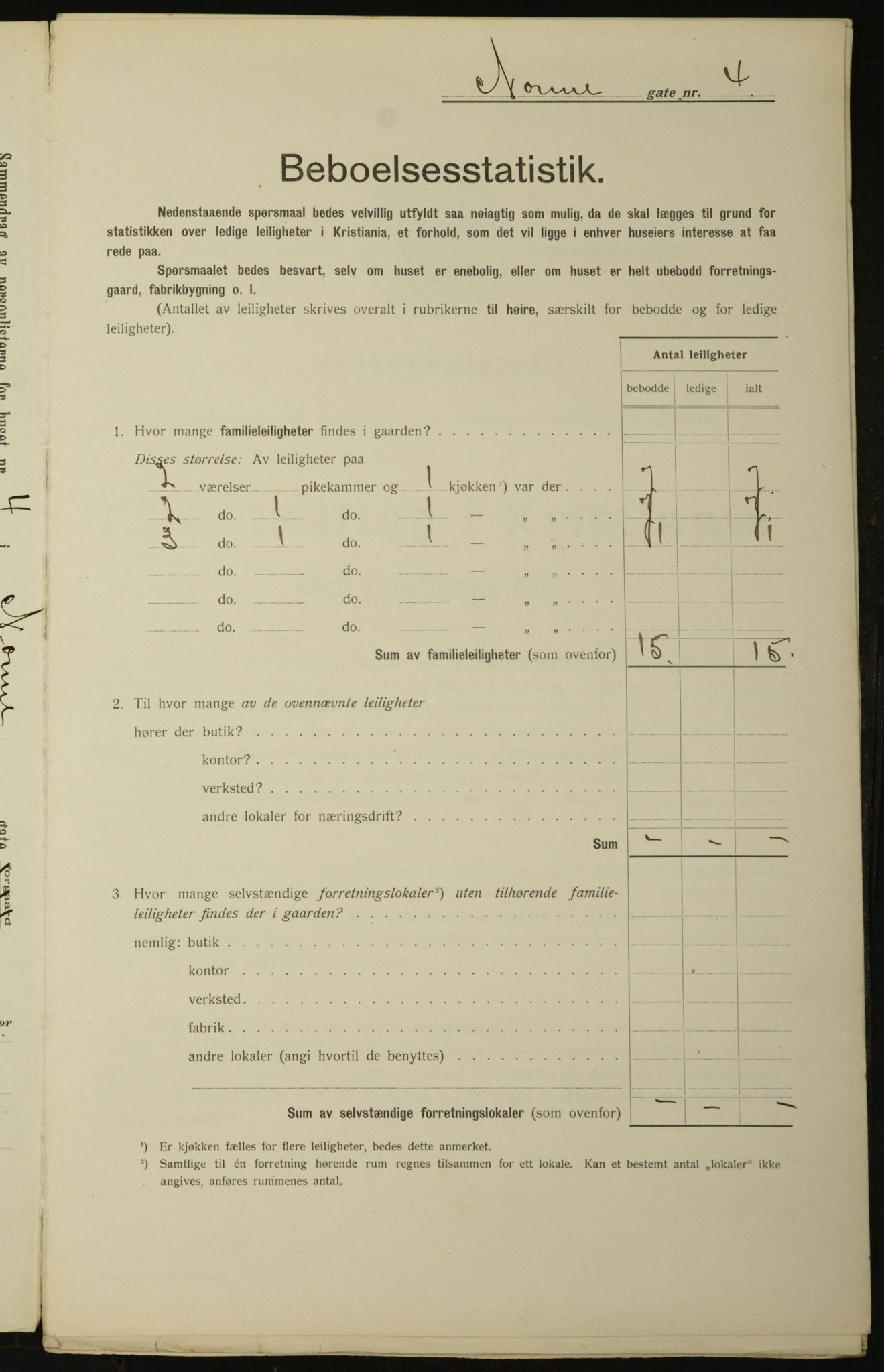 OBA, Municipal Census 1912 for Kristiania, 1912, p. 71944
