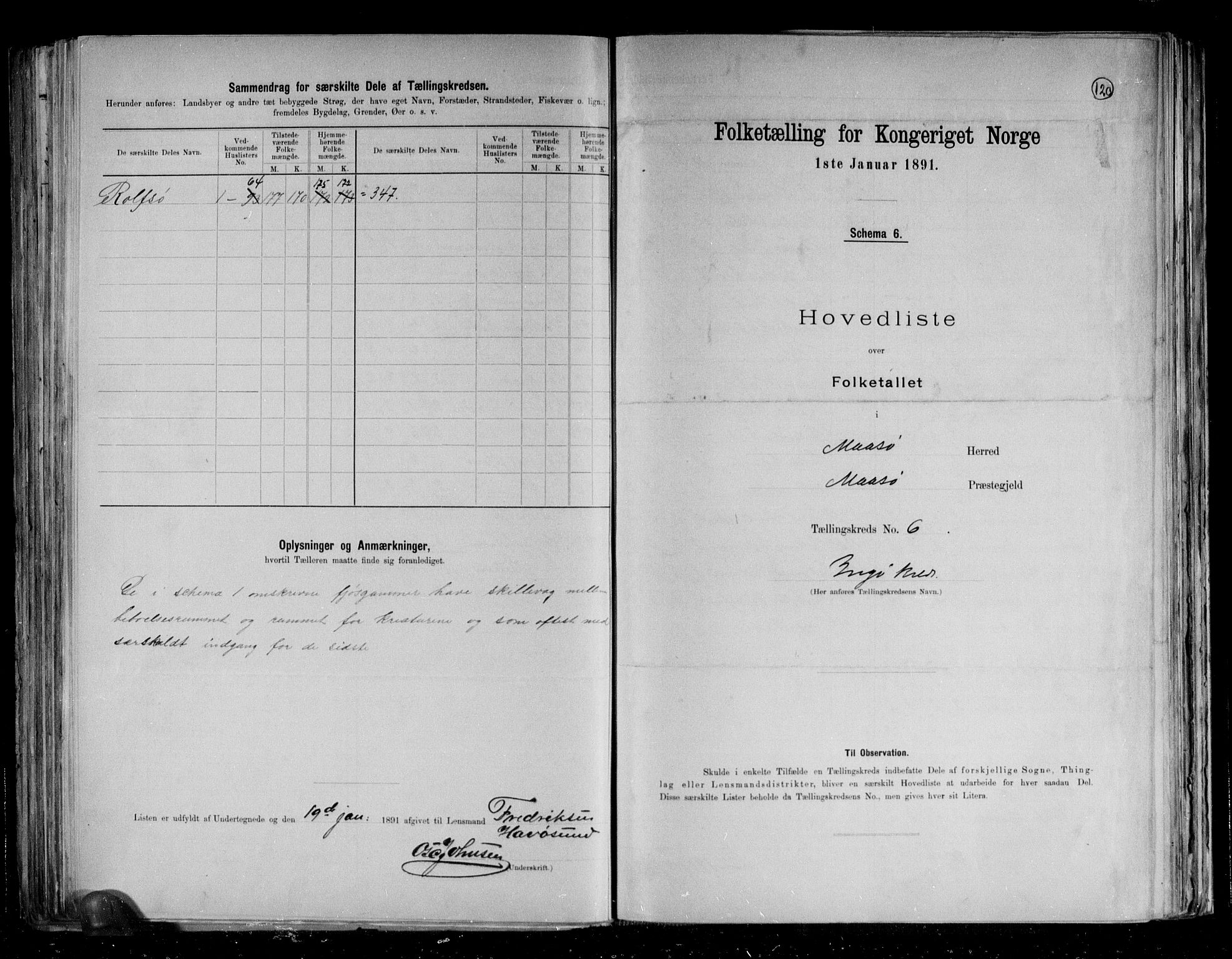 RA, 1891 census for 2018 Måsøy, 1891, p. 16