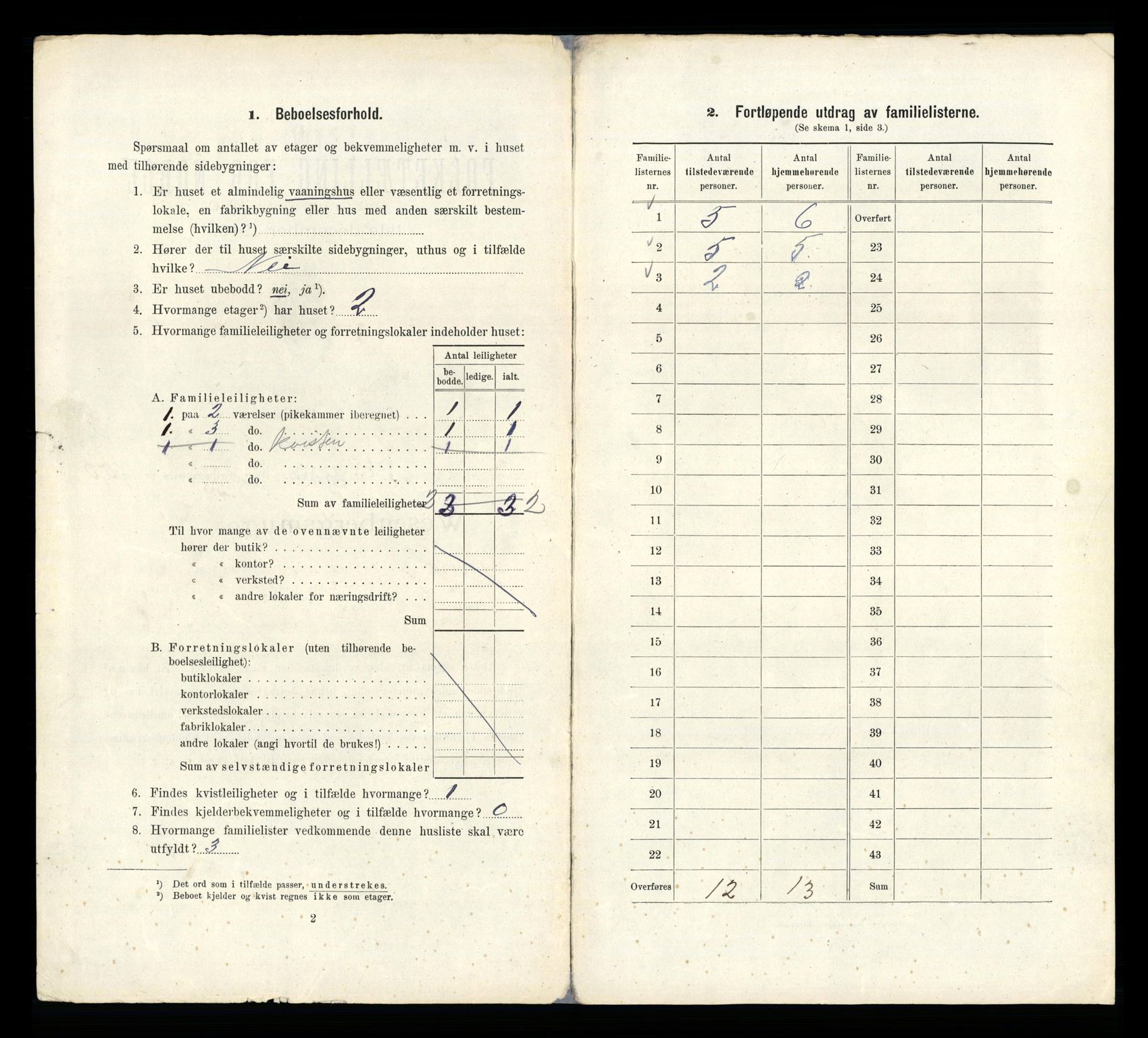 RA, 1910 census for Bergen, 1910, p. 34696