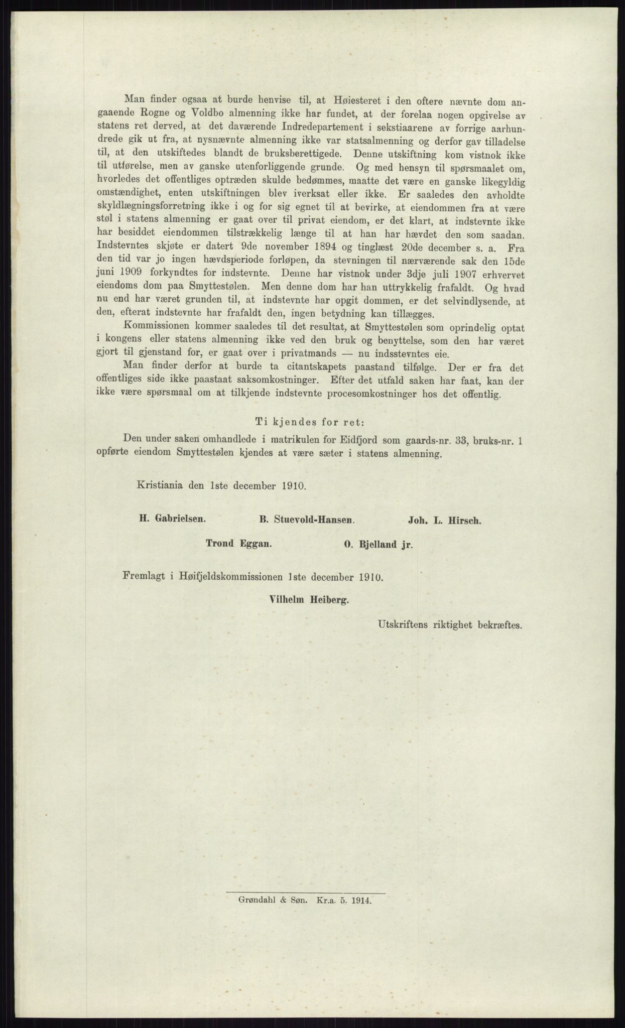 Høyfjellskommisjonen, AV/RA-S-1546/X/Xa/L0001: Nr. 1-33, 1909-1953, p. 473