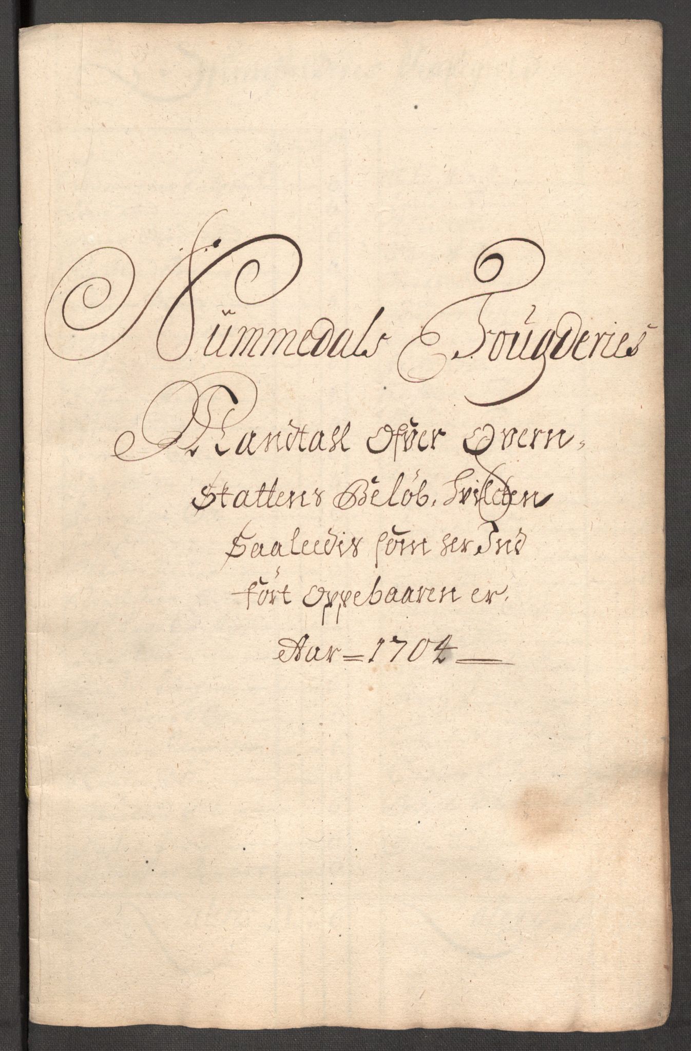 Rentekammeret inntil 1814, Reviderte regnskaper, Fogderegnskap, RA/EA-4092/R64/L4428: Fogderegnskap Namdal, 1703-1704, p. 274