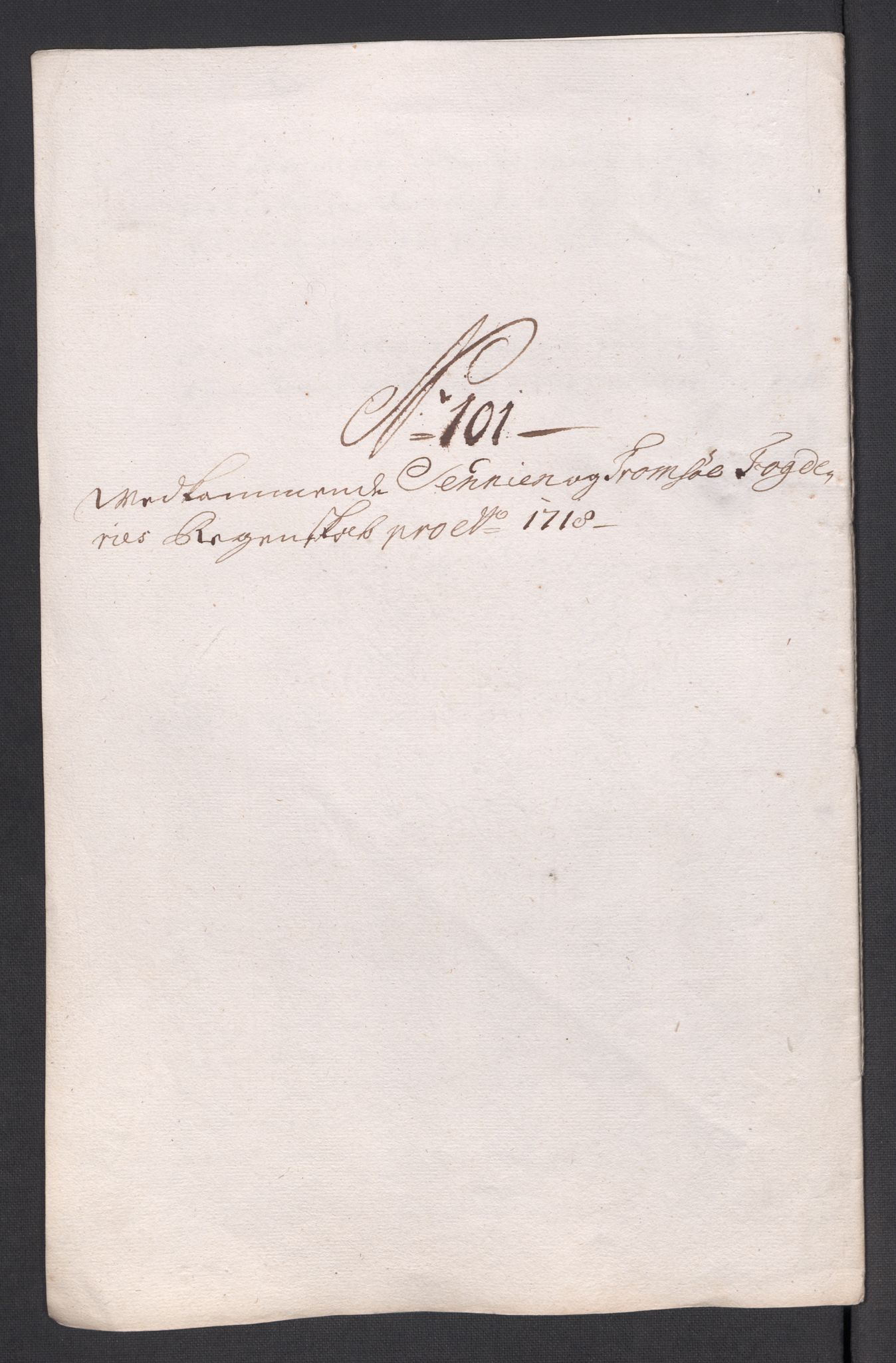 Rentekammeret inntil 1814, Reviderte regnskaper, Fogderegnskap, AV/RA-EA-4092/R68/L4764: Fogderegnskap Senja og Troms, 1718, p. 420