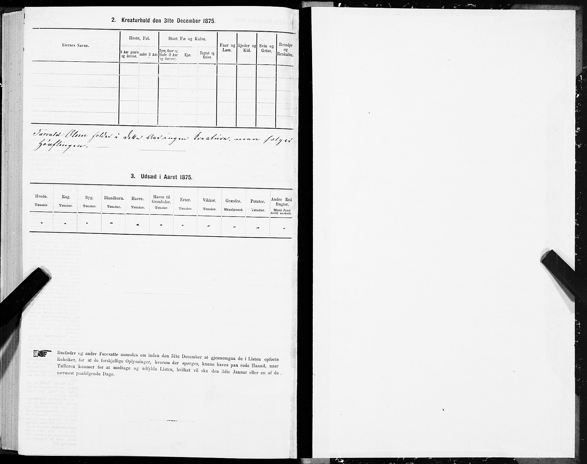 SAT, 1875 census for 1640P Røros, 1875