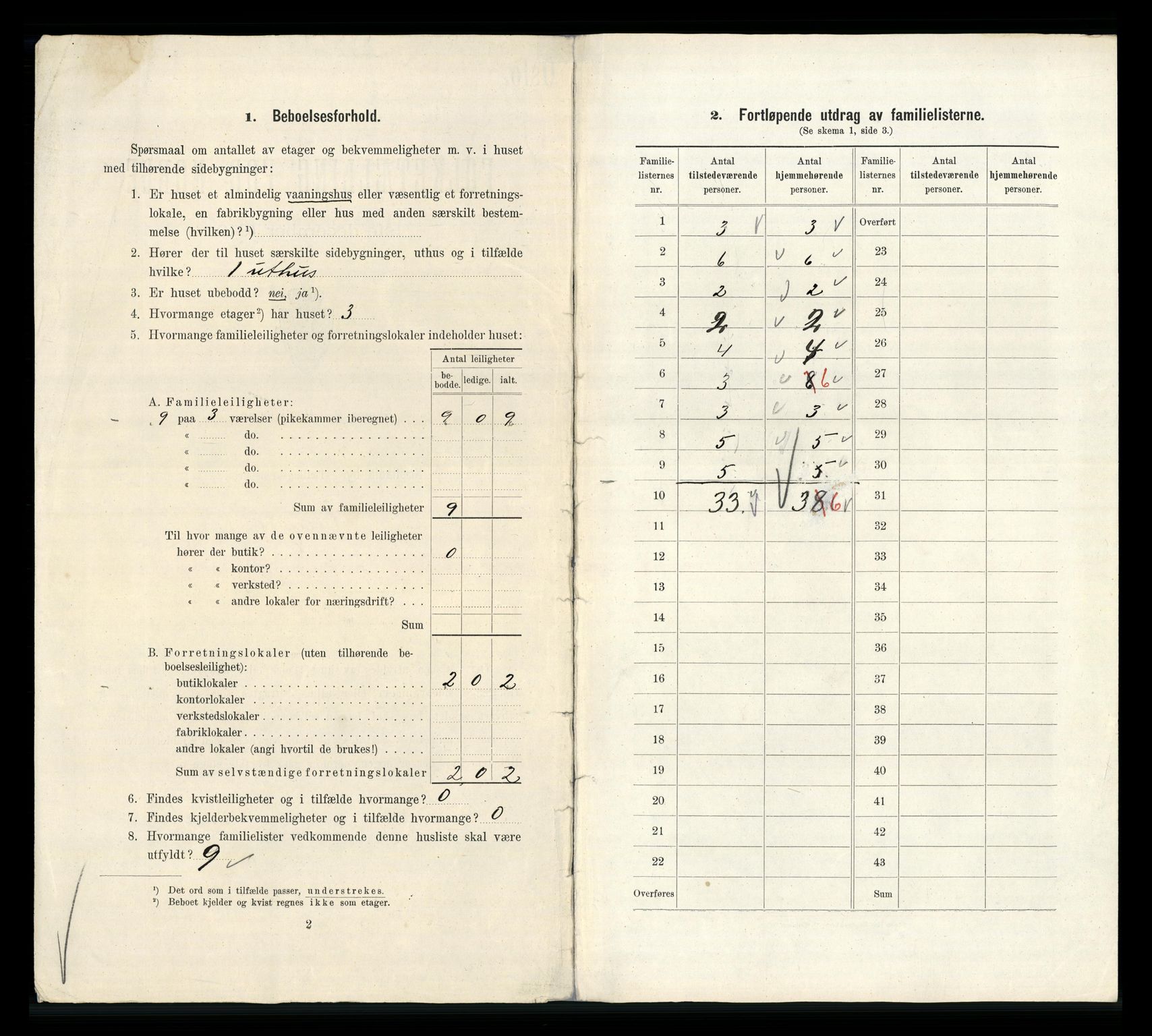 RA, 1910 census for Kristiania, 1910, p. 3200