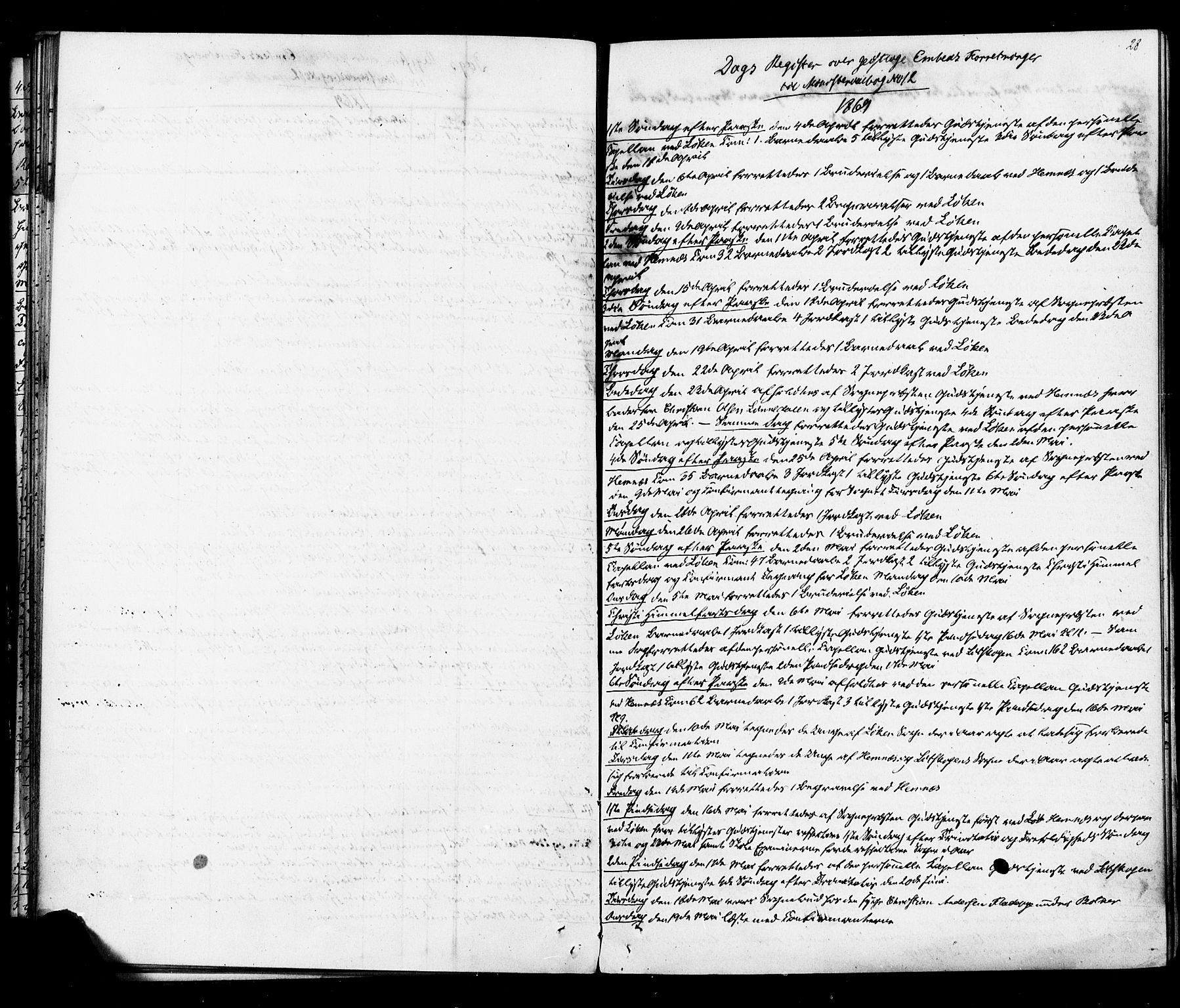 Høland prestekontor Kirkebøker, SAO/A-10346a/F/Fa/L0012.b: Parish register (official) no. I 12B, 1850-1877, p. 28
