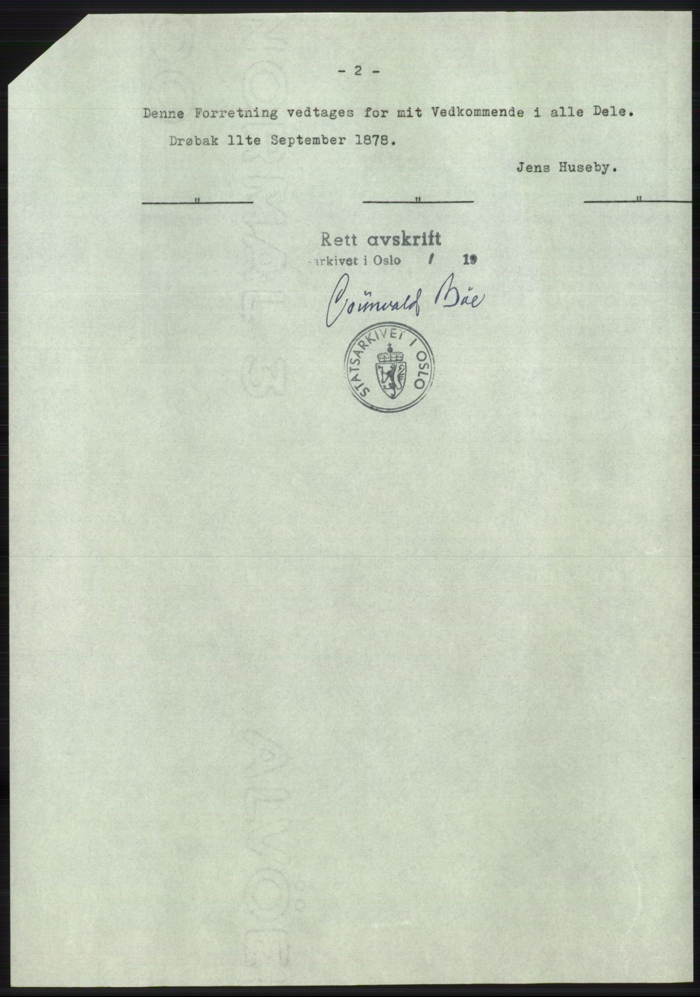 Statsarkivet i Oslo, SAO/A-10621/Z/Zd/L0016: Avskrifter, j.nr 706-1878/1962, 1962, p. 452
