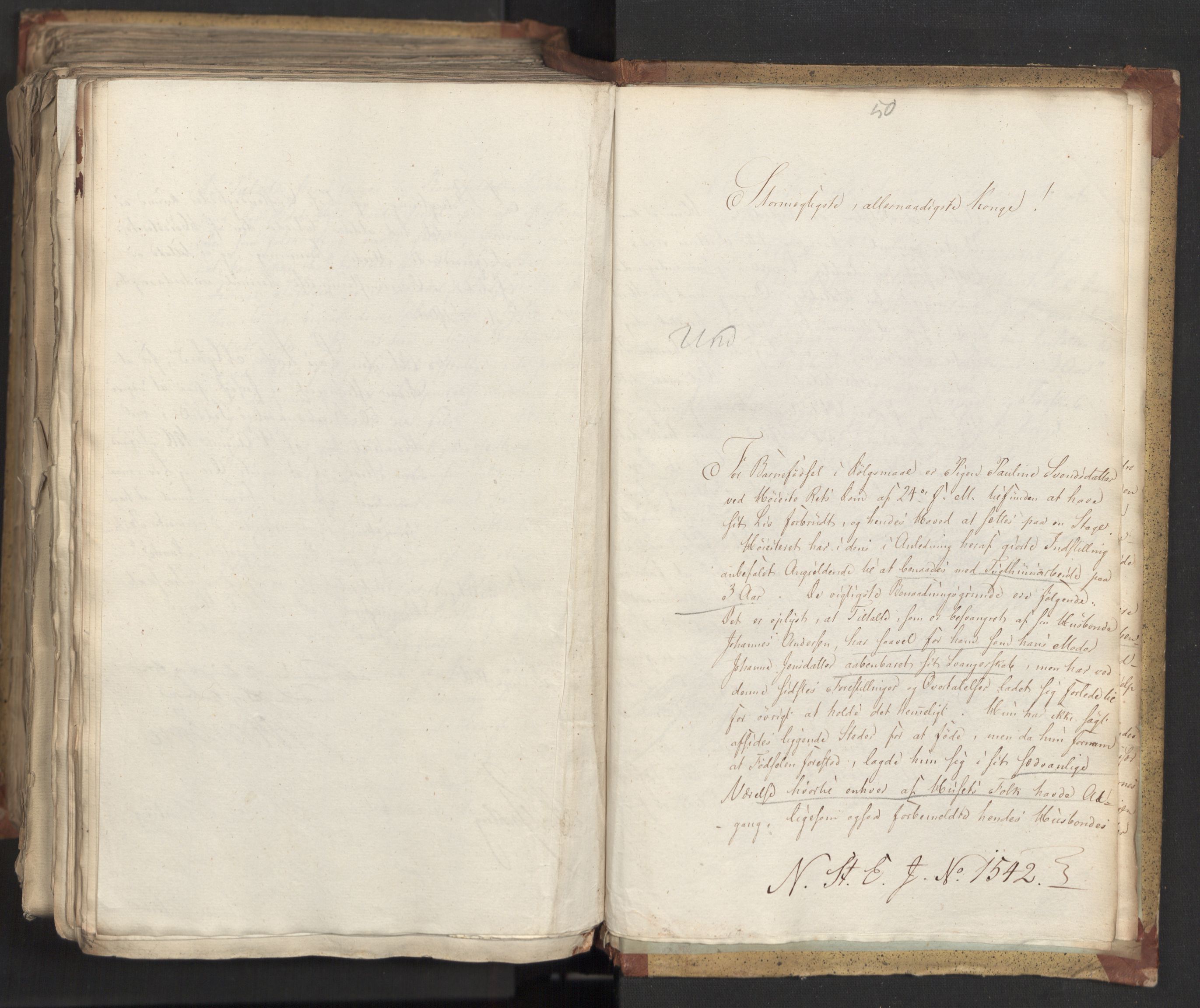 Statsrådsavdelingen i Stockholm, AV/RA-S-1003/D/Da/L0006: Regjeringsinnstillinger nr. 1247-1544, 1816, p. 590