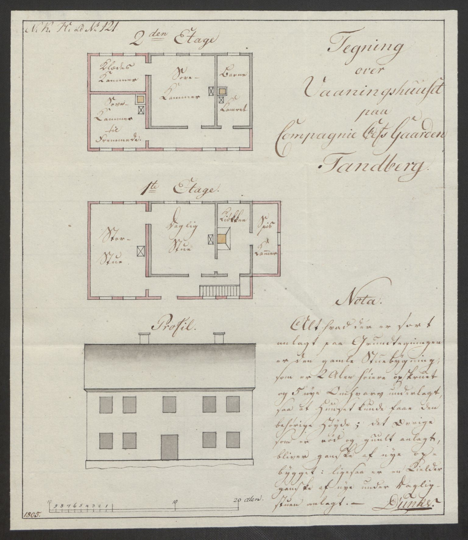 Forsvaret, Den norske kvesthuskasse/krigshospitalkasse, AV/RA-RAFA-1887/F/Fa/L0017: Innkomne brev:, 1782-1807, p. 706