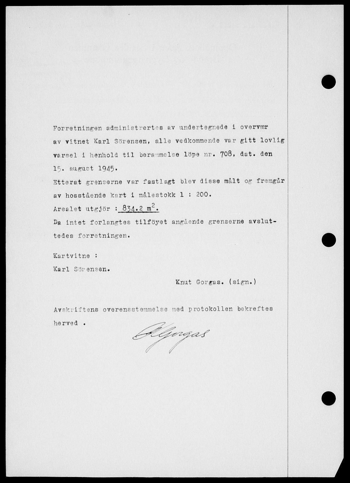 Onsøy sorenskriveri, SAO/A-10474/G/Ga/Gab/L0015: Mortgage book no. II A-15, 1945-1946, Diary no: : 282/1946