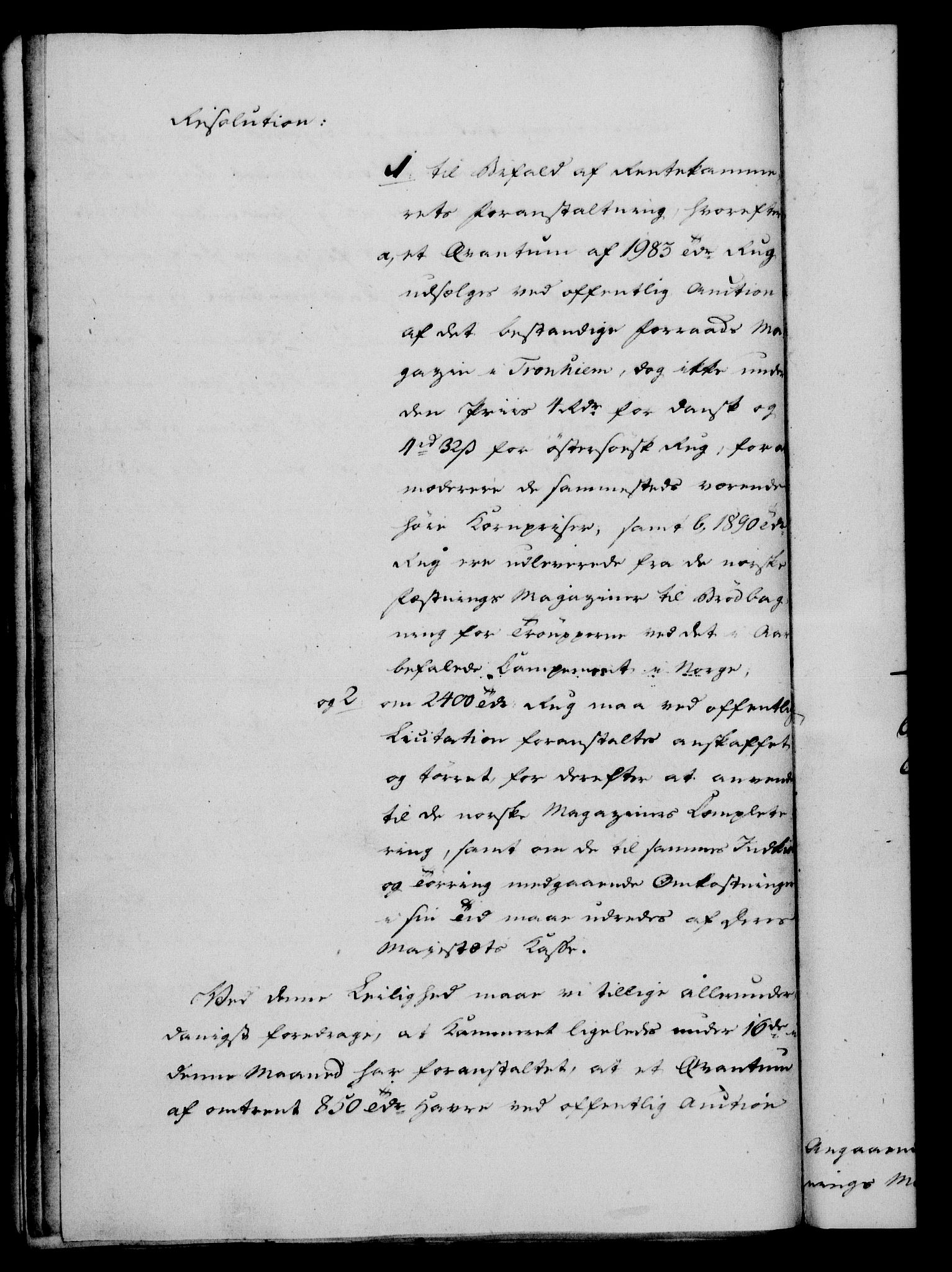 Rentekammeret, Kammerkanselliet, AV/RA-EA-3111/G/Gf/Gfa/L0070: Norsk relasjons- og resolusjonsprotokoll (merket RK 52.70), 1788, p. 104