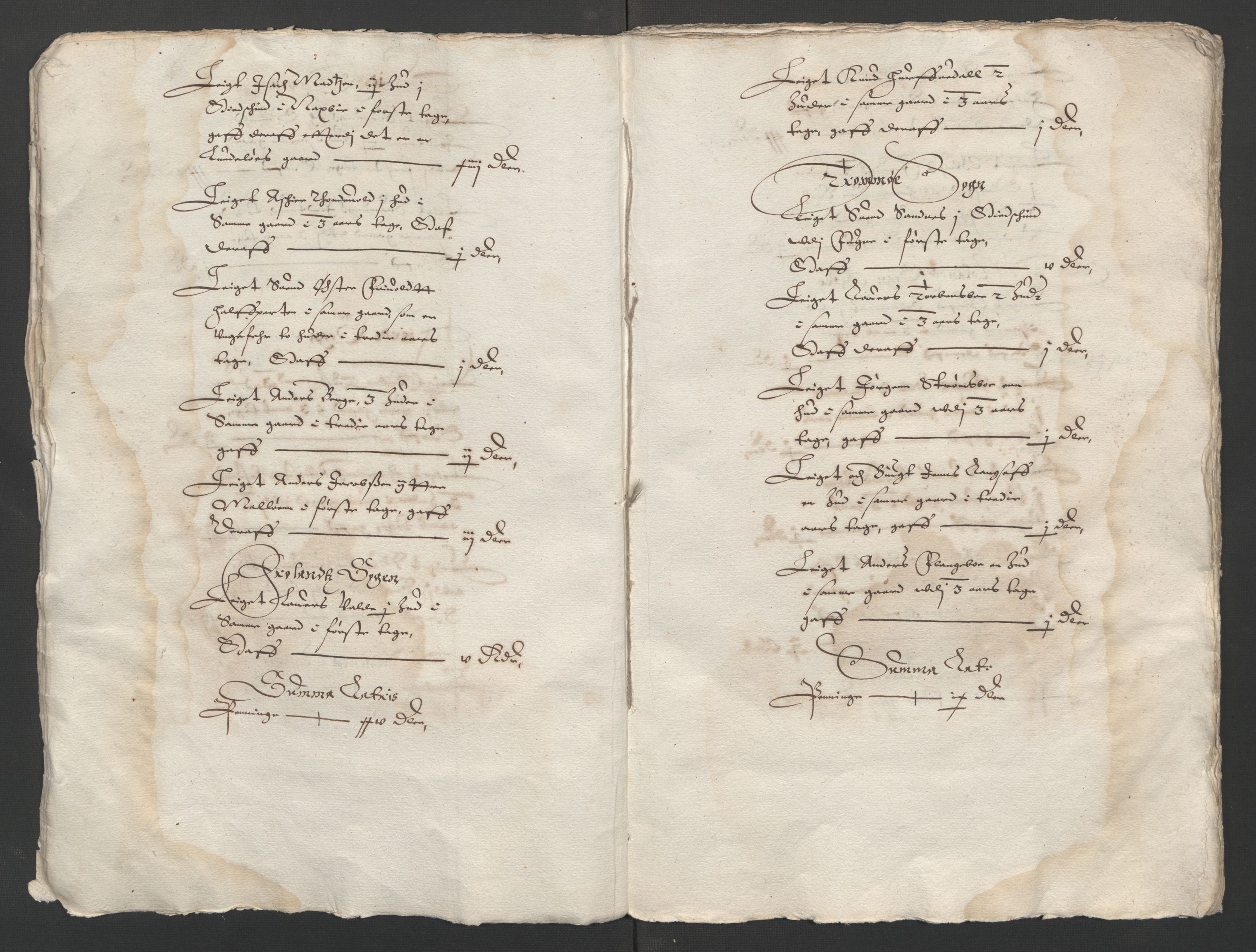 Rentekammeret inntil 1814, Reviderte regnskaper, Lensregnskaper, AV/RA-EA-5023/R/Rb/Rbq/L0015: Nedenes len. Mandals len. Råbyggelag., 1624-1626