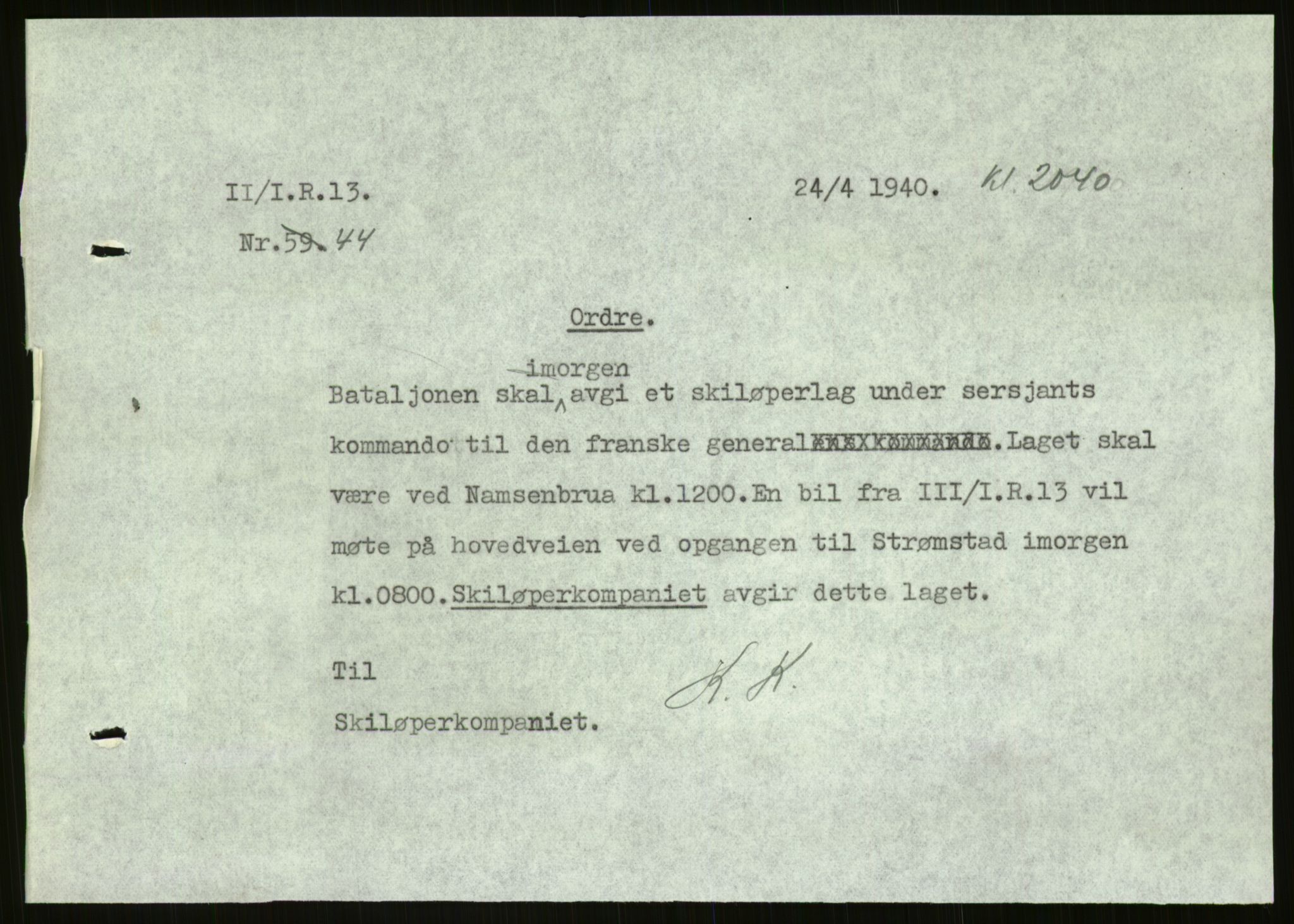 Forsvaret, Forsvarets krigshistoriske avdeling, AV/RA-RAFA-2017/Y/Yb/L0116: II-C-11-560-563  -  5. Divisjon., 1940, p. 982