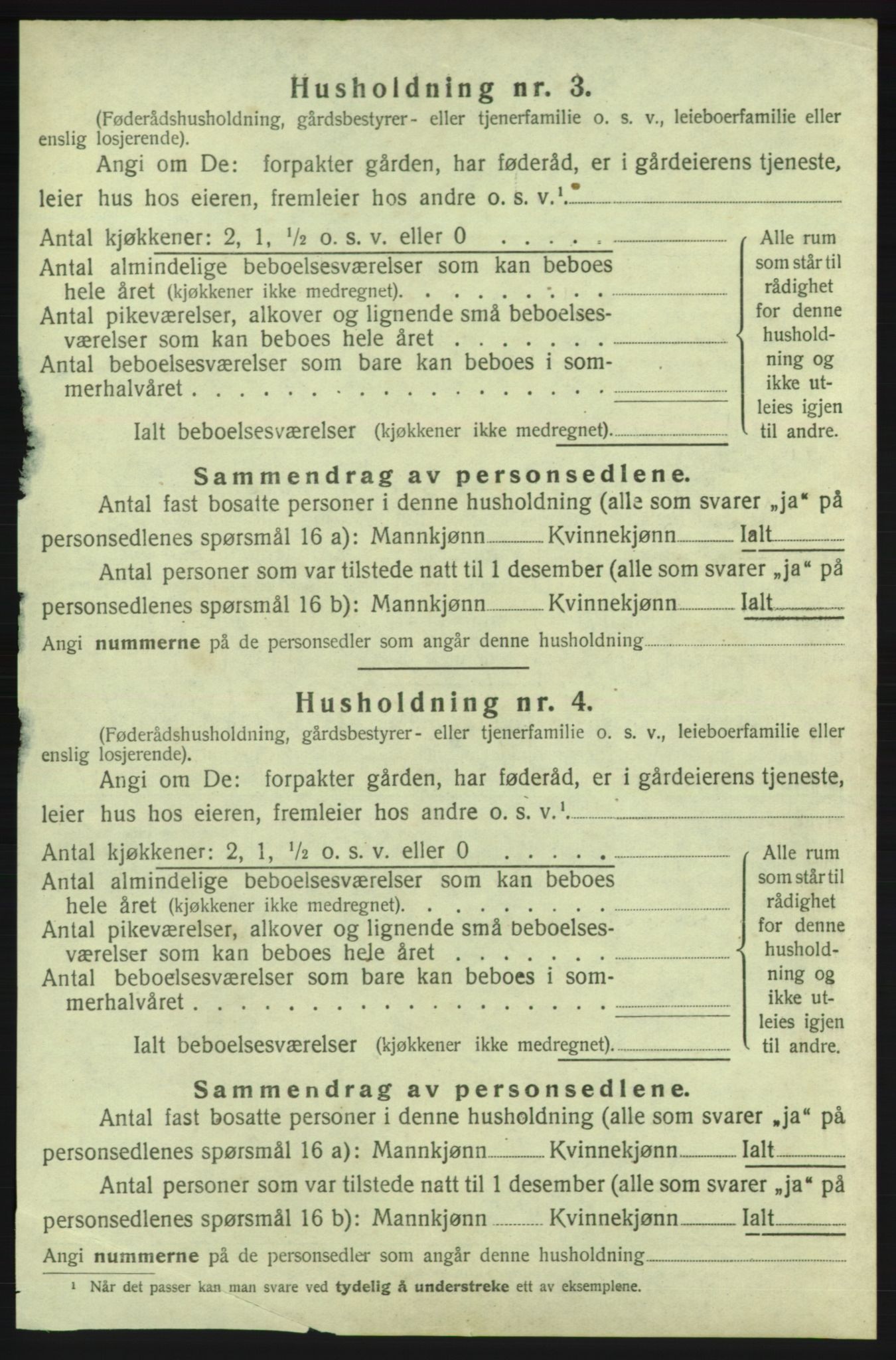 SAB, 1920 census for Kvinnherad, 1920, p. 1945